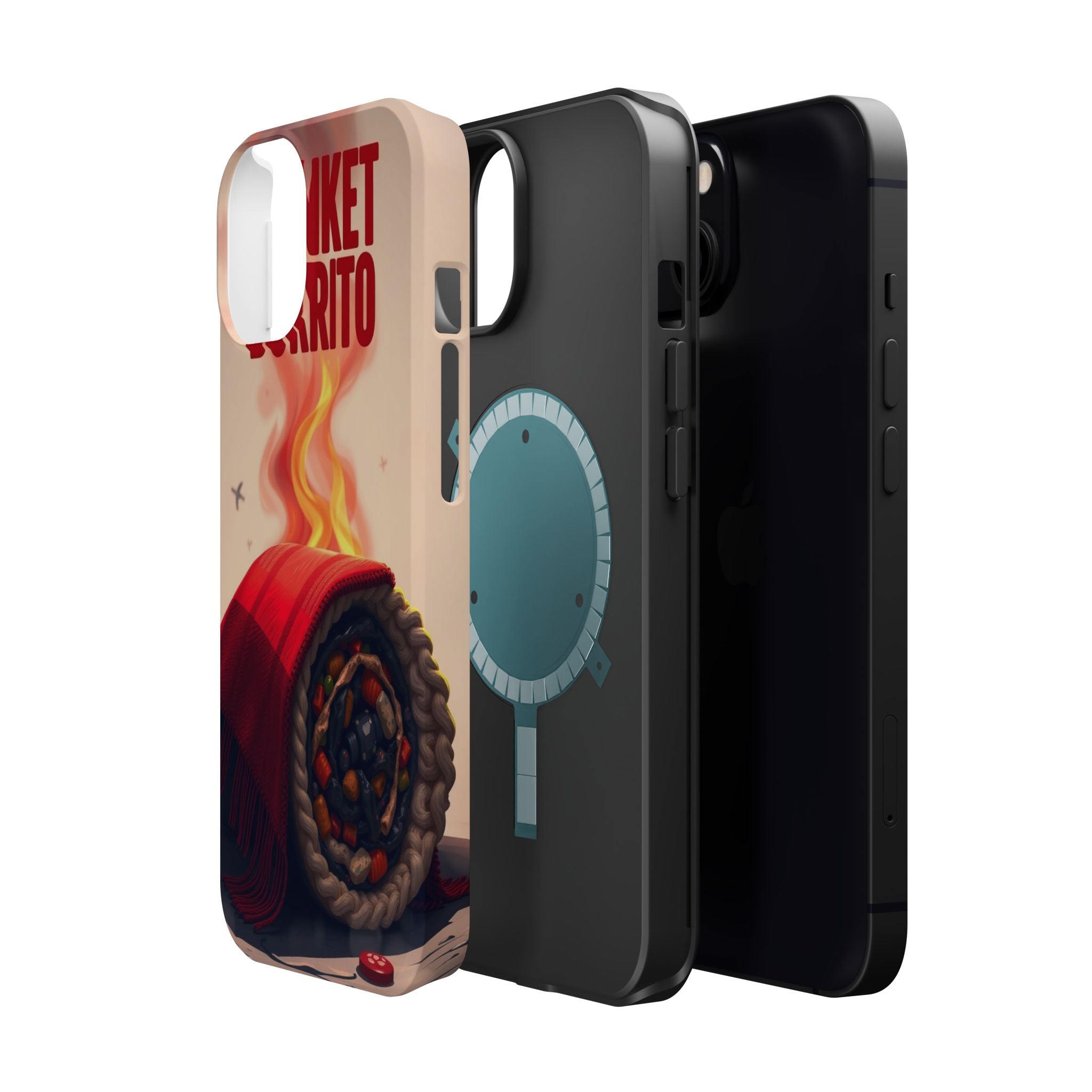 iPhone Serene Blanket Burrito Design Slim Everyday Designer Case · iPhone Case