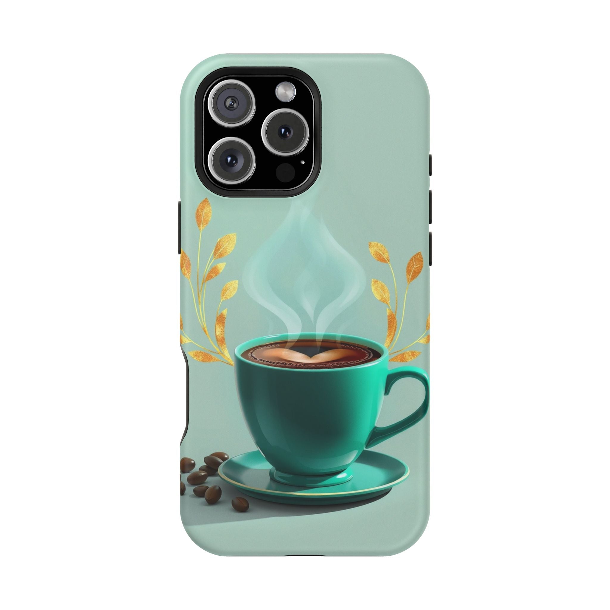 iPhone Radiant Emotional Support Coffee Design Soft Finish Everyday Case · iPhon