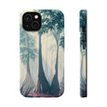 iPhone Mint And Blush Cypress Swamp Slim Everyday Designer Case · iPhone Case