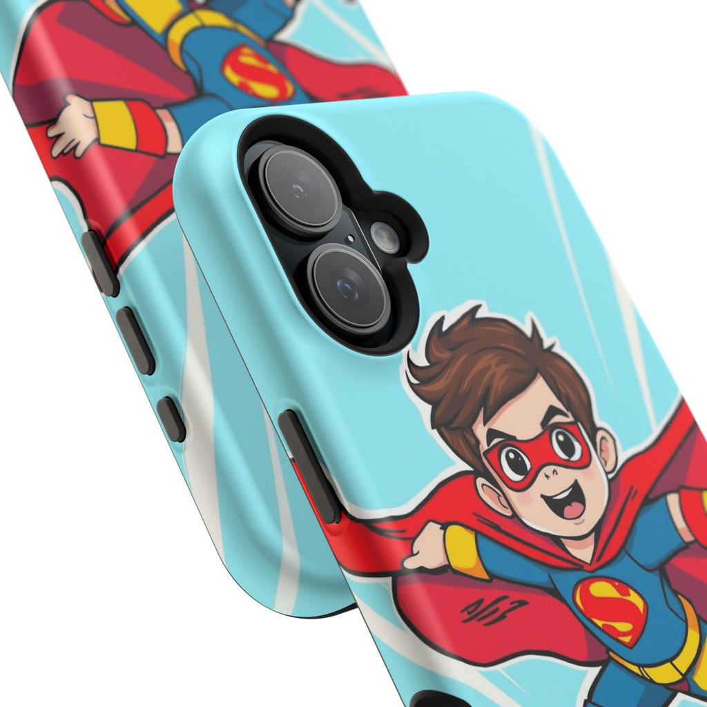 iPhone Kid Superhero Flying Kids Fun iPhone Phone Case Gift Slim · iPhone Case