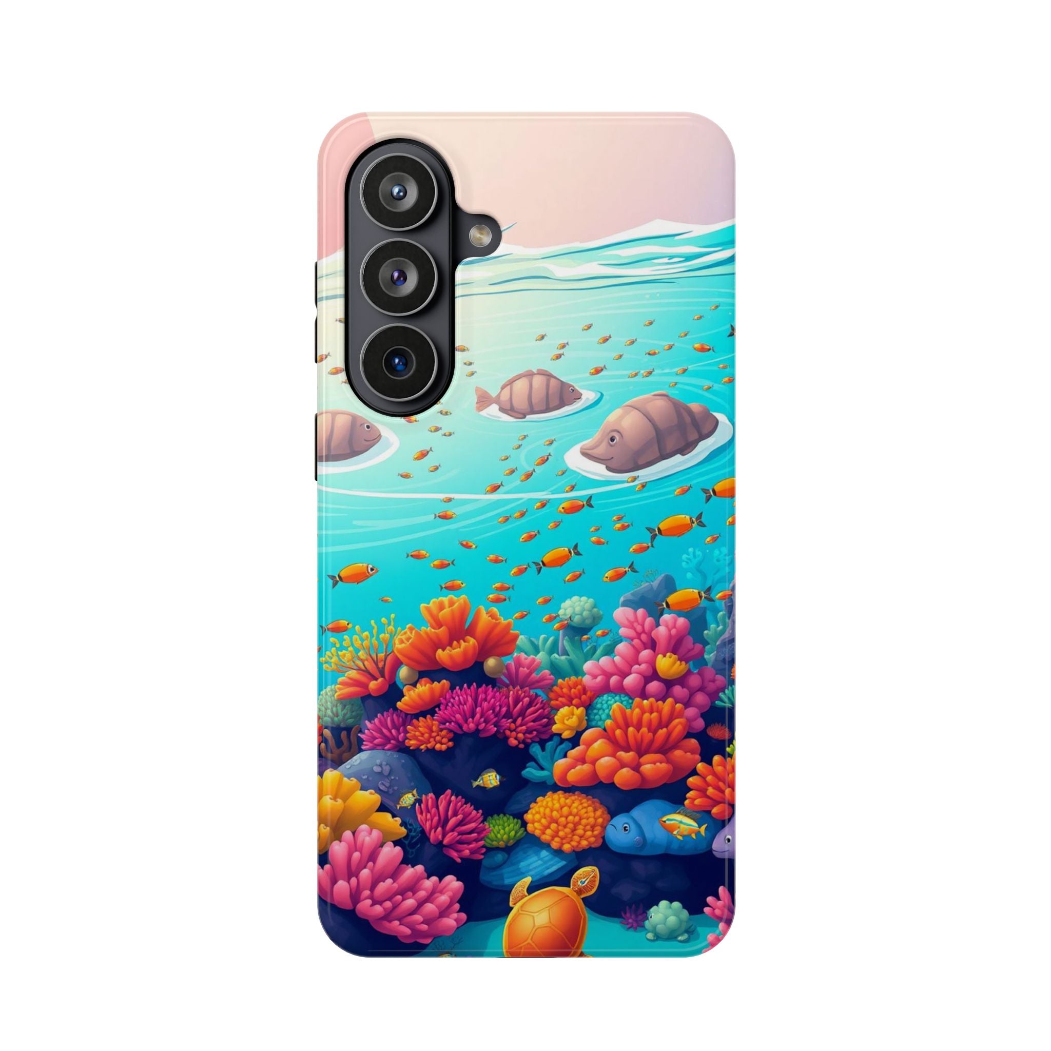 iPhone Coral Reef Panorama Kids Fun Phone Case Gift Slim Snap Case · iPhone Case