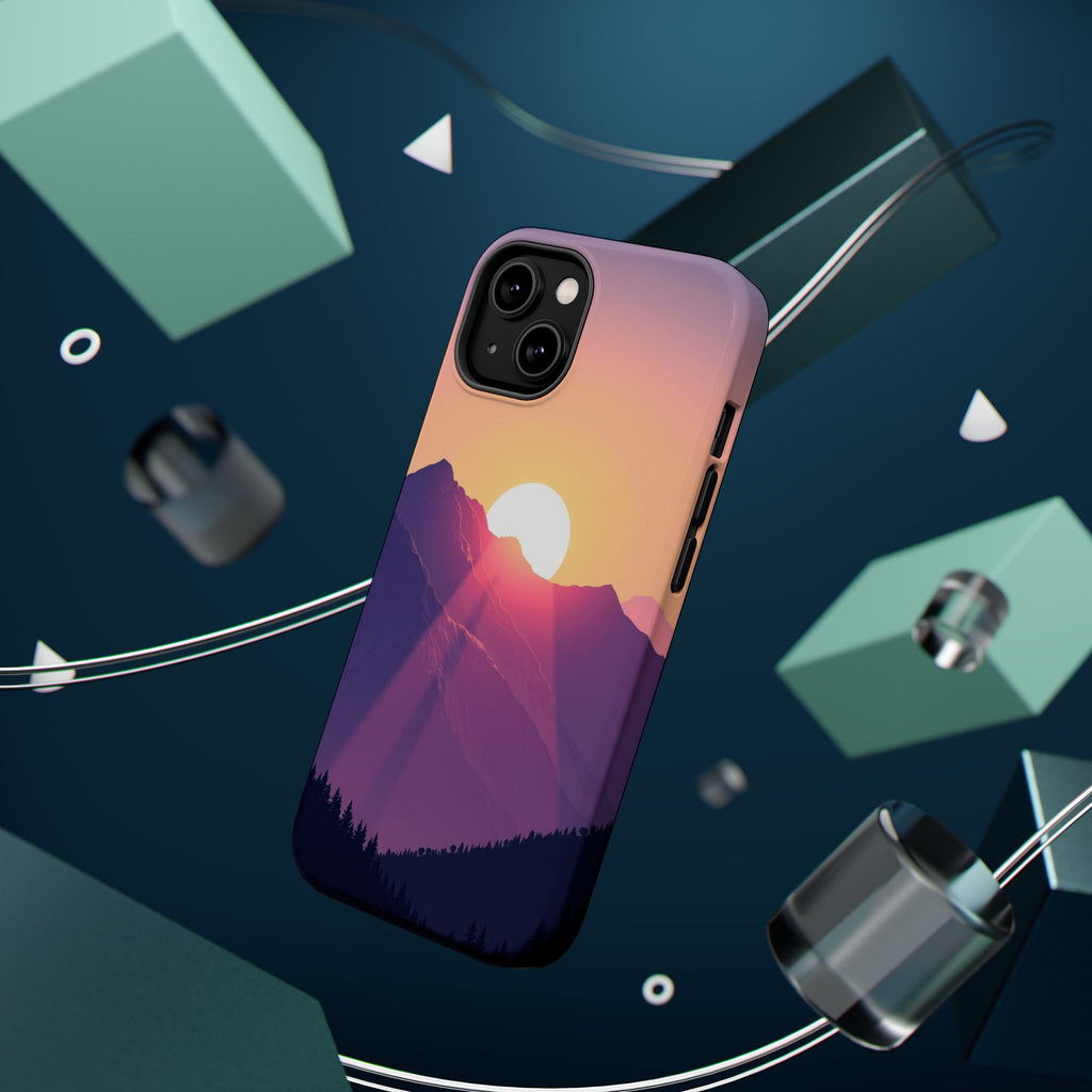 iPhone Lavender And Pearl Mountain at Sunrise Slim iPhone Everyday · iPhone Case