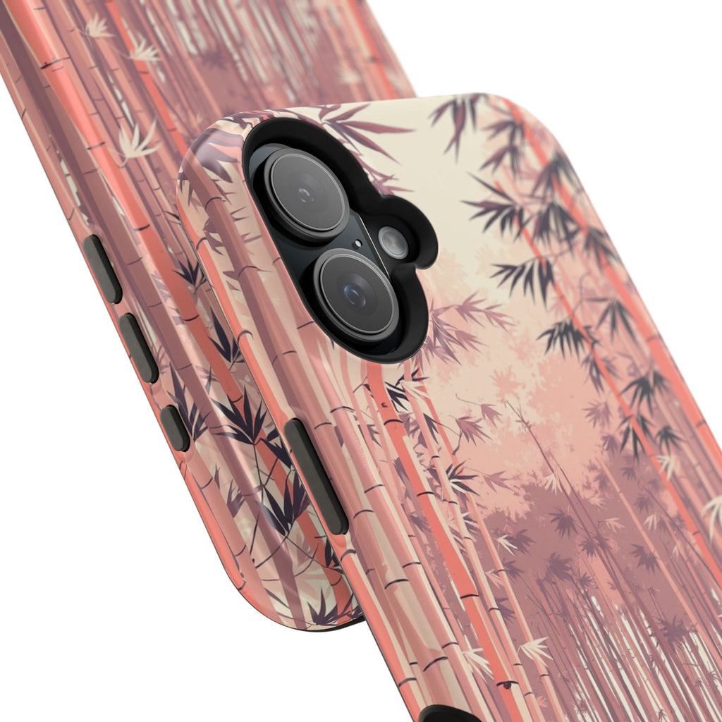 iPhone Rose Pink And Cream Bamboo Grove Slim Everyday iPhone 19 · iPhone Case