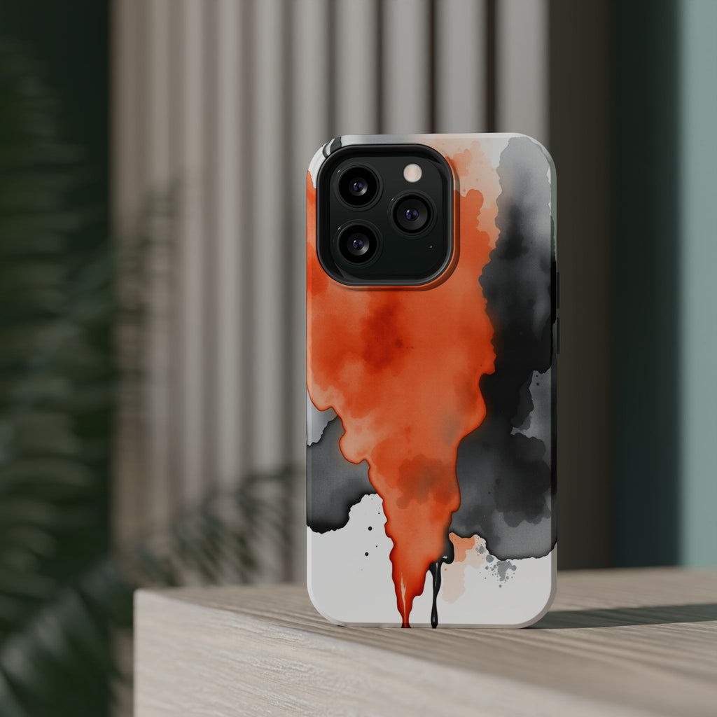 iPhone Ink Bleed Vibrant Watercolor Slim Everyday Designer Case · iPhone Case