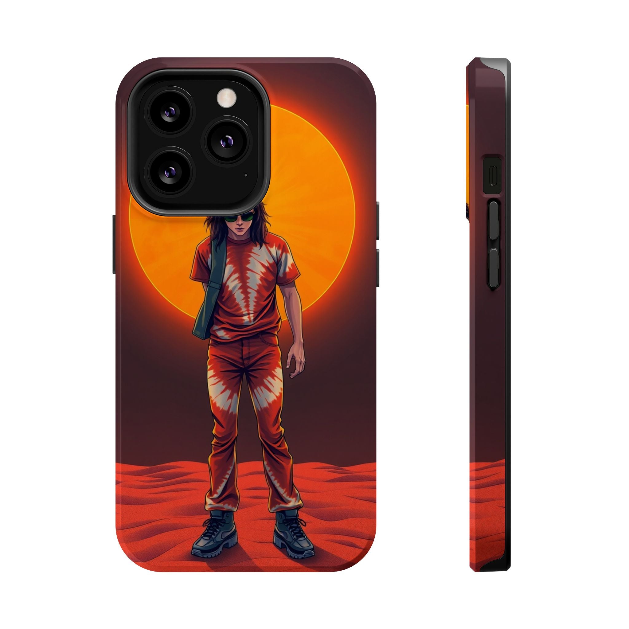 iPhone Tie-Dye 60s Enchanted Art Bold Modern Everyday Snap Case · iPhone Case