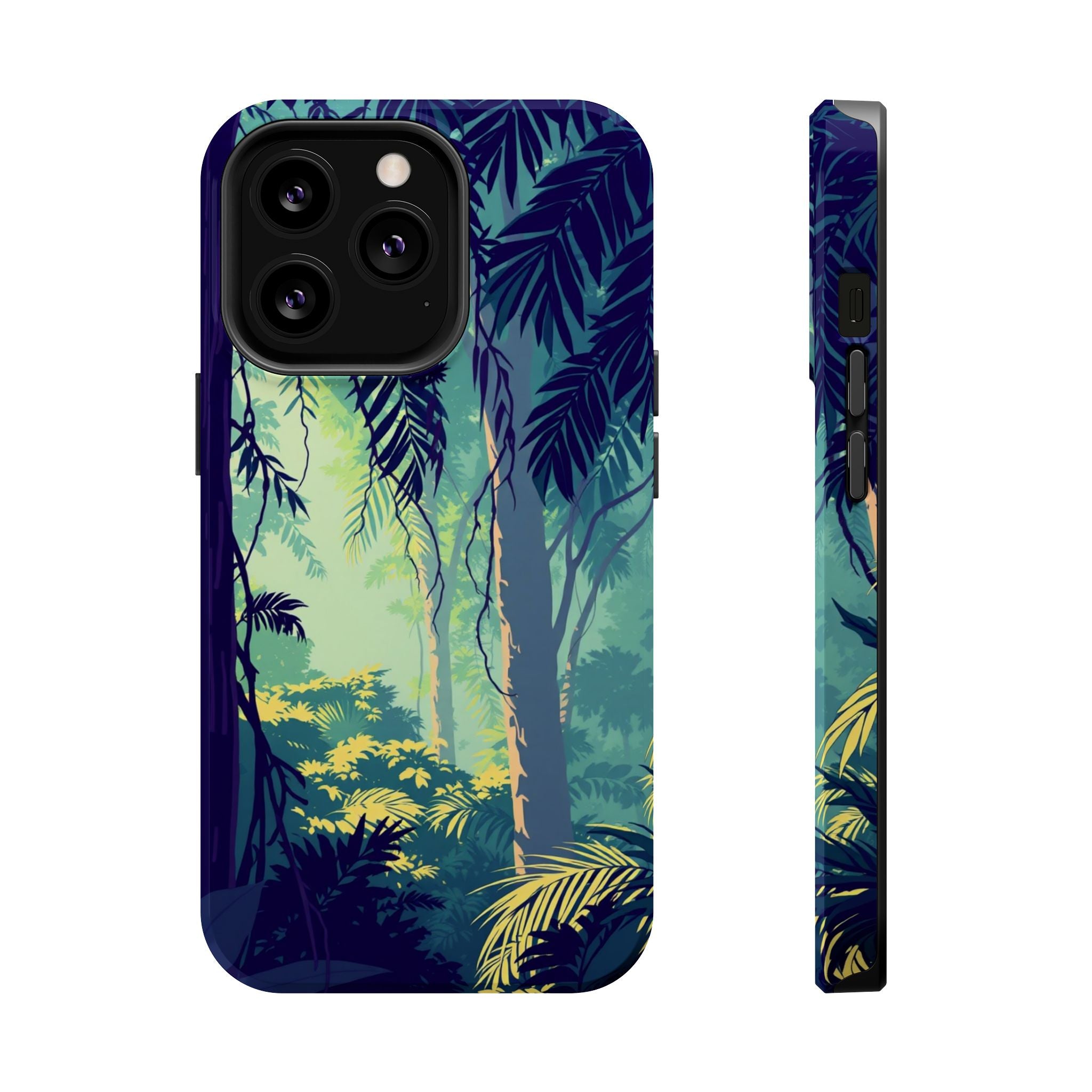 iPhone Mint And Blush Rainforest Canopy Slim Everyday iPhone Designer · iPhone C