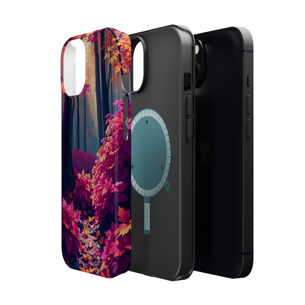 iPhone Earthy Autumn Forest Floor Design Slim Everyday iPhone Designer · iPhone