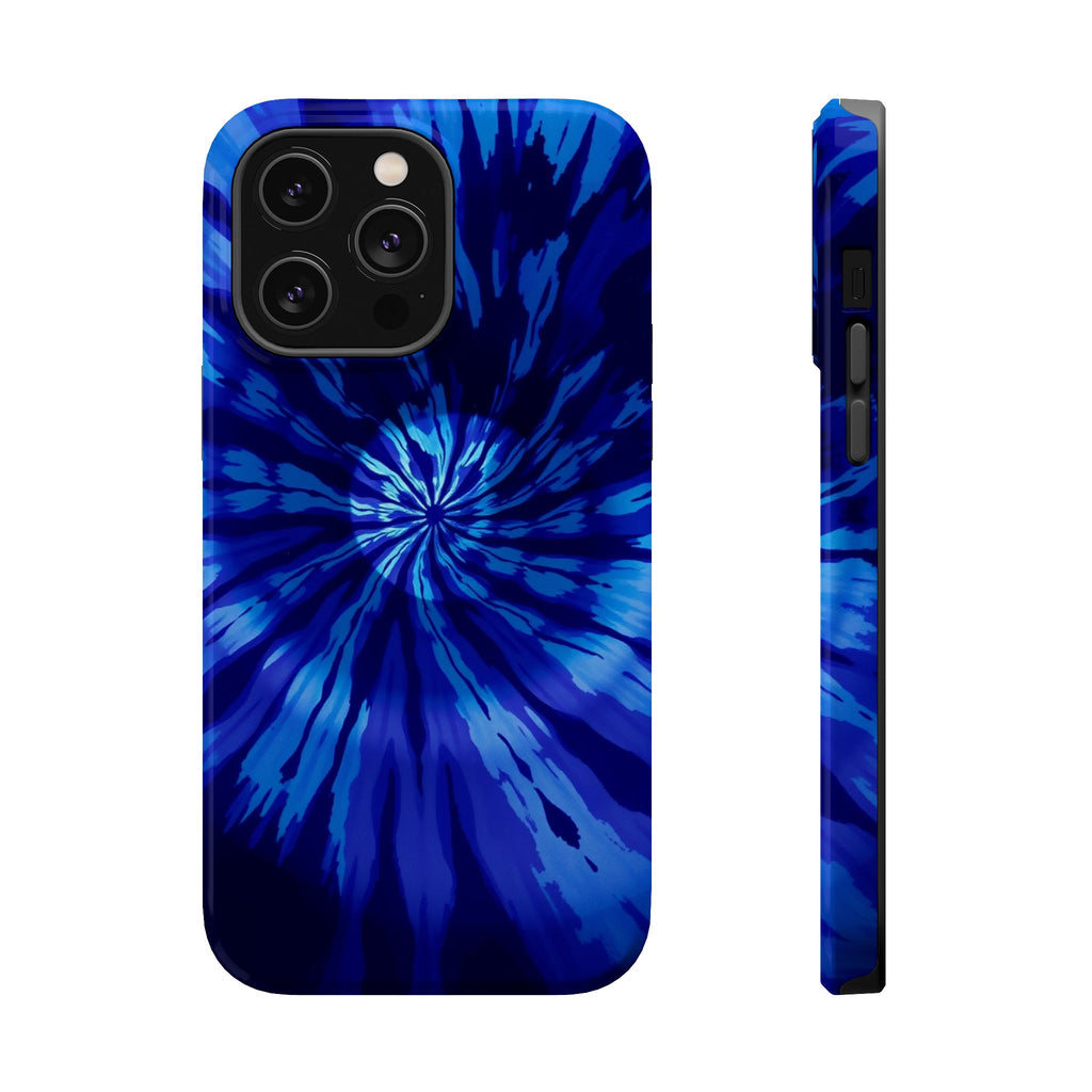 iPhone Tie-Dye Vortex Dark Gothic Ink Slim Everyday Designer Case · iPhone Case