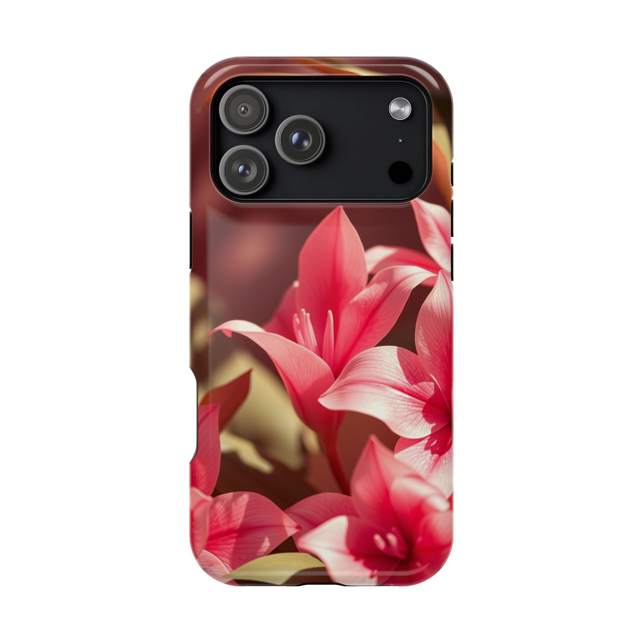 iPhone Radiant Jungle Floral Design Slim Everyday Designer Case · iPhone Case