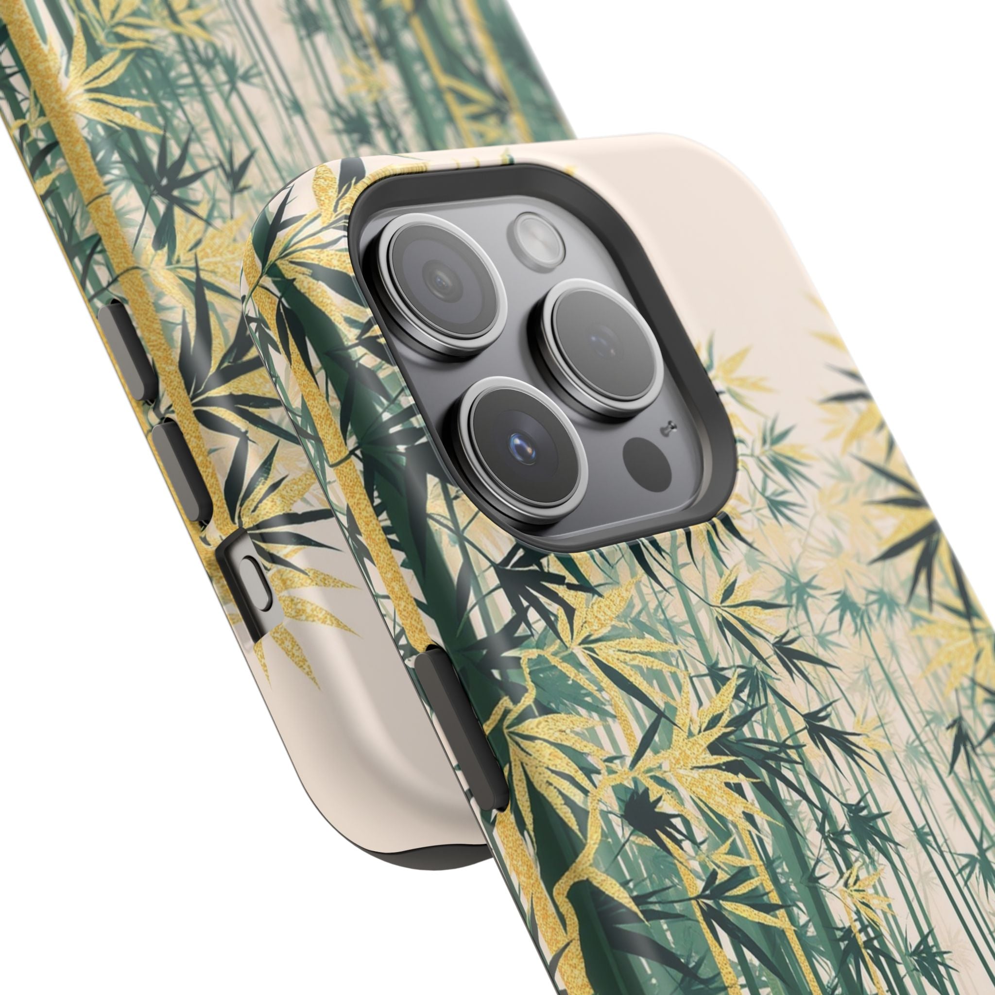 iPhone Serene Bamboo Grove Design Bold Modern Everyday Snap Case · iPhone Case