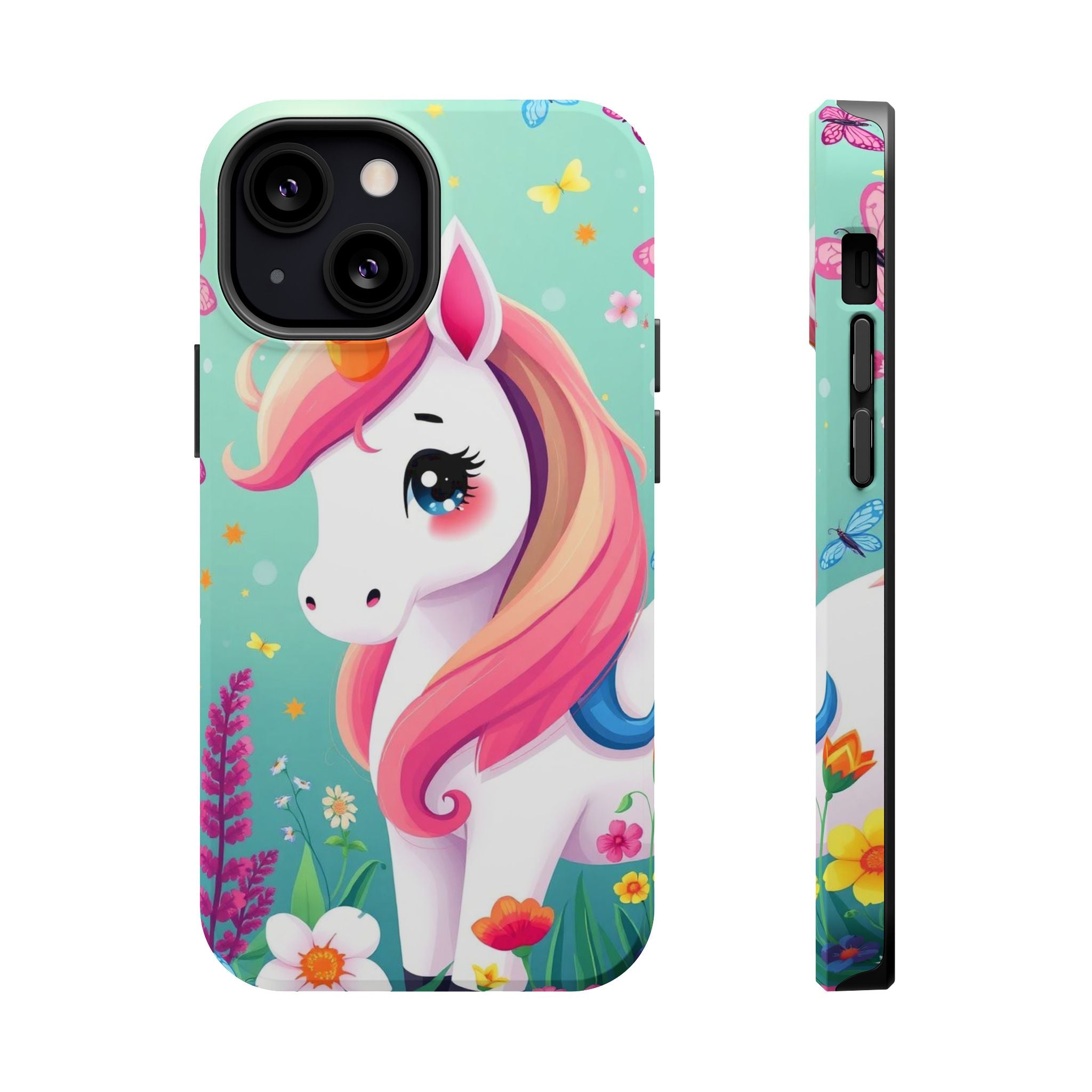 iPhone Dragonfly Unicorn Kids Fun iPhone Phone Case Gift Clean Minimal · iPhone