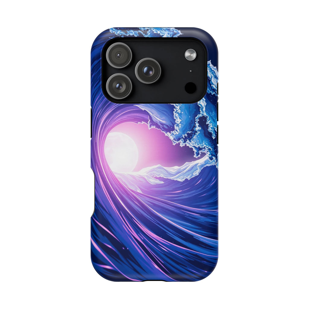 iPhone Holographic Wave Cinematic Art Slim Everyday Designer Case · iPhone Case