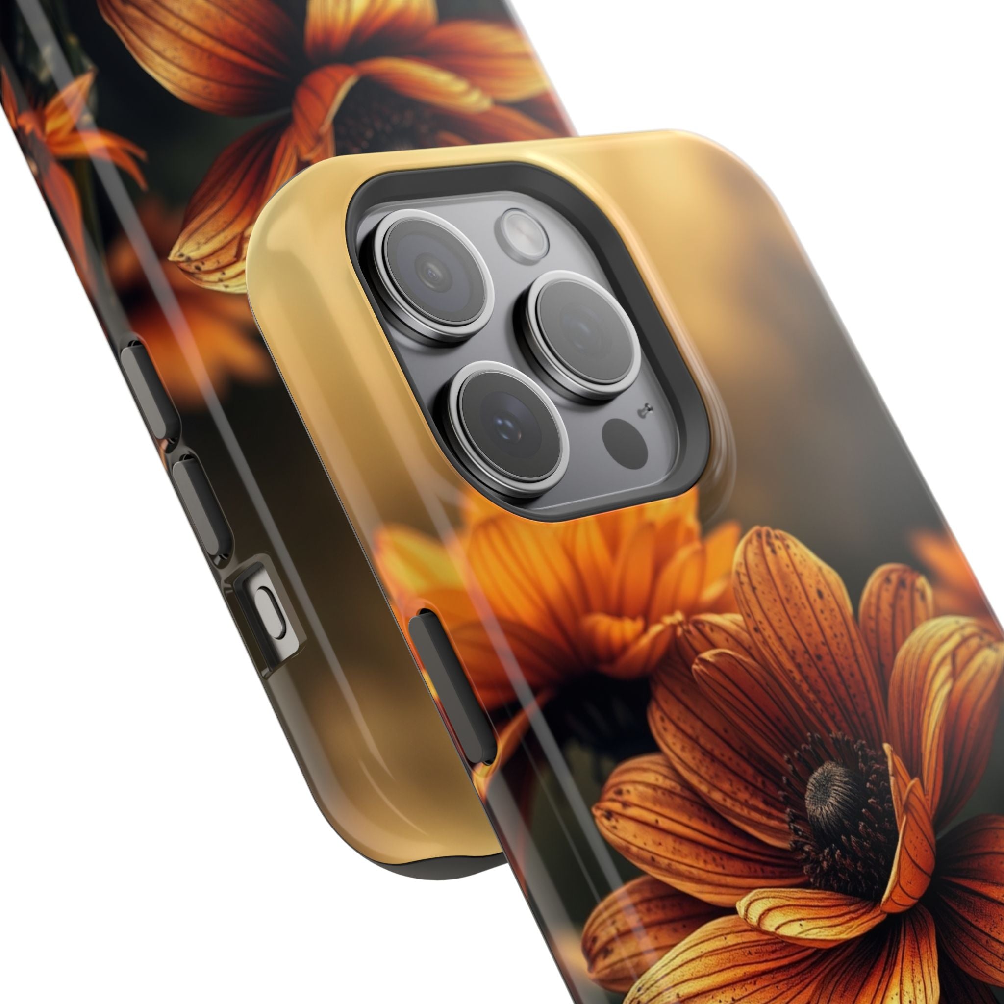 iPhone Radiant Floral Ombre Design Bold Modern Everyday Snap Case · iPhone Case