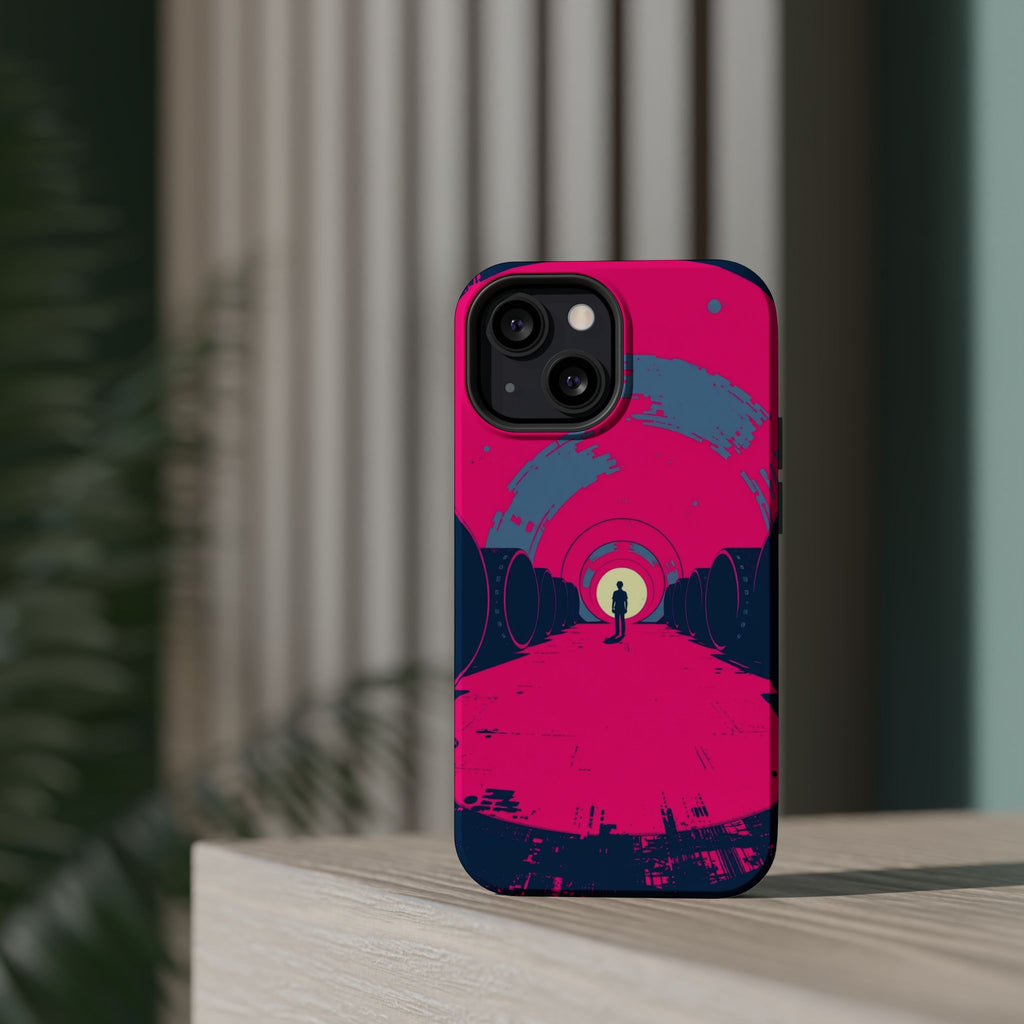 iPhone 1960s Mod Circles Bold Art Bold Modern Everyday Snap Case · iPhone Case