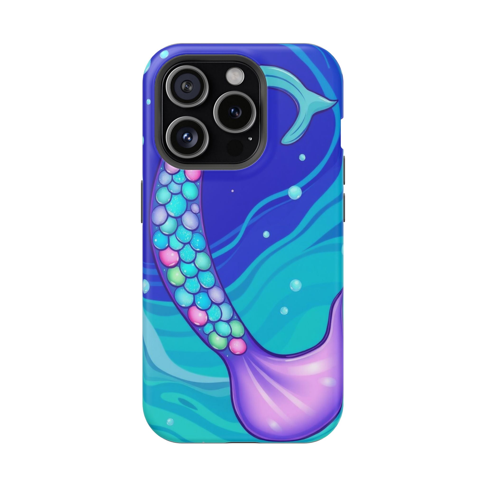 iPhone Mermaid Tail Swirl Kids Fun iPhone Phone Case Gift Artistic · iPhone Case