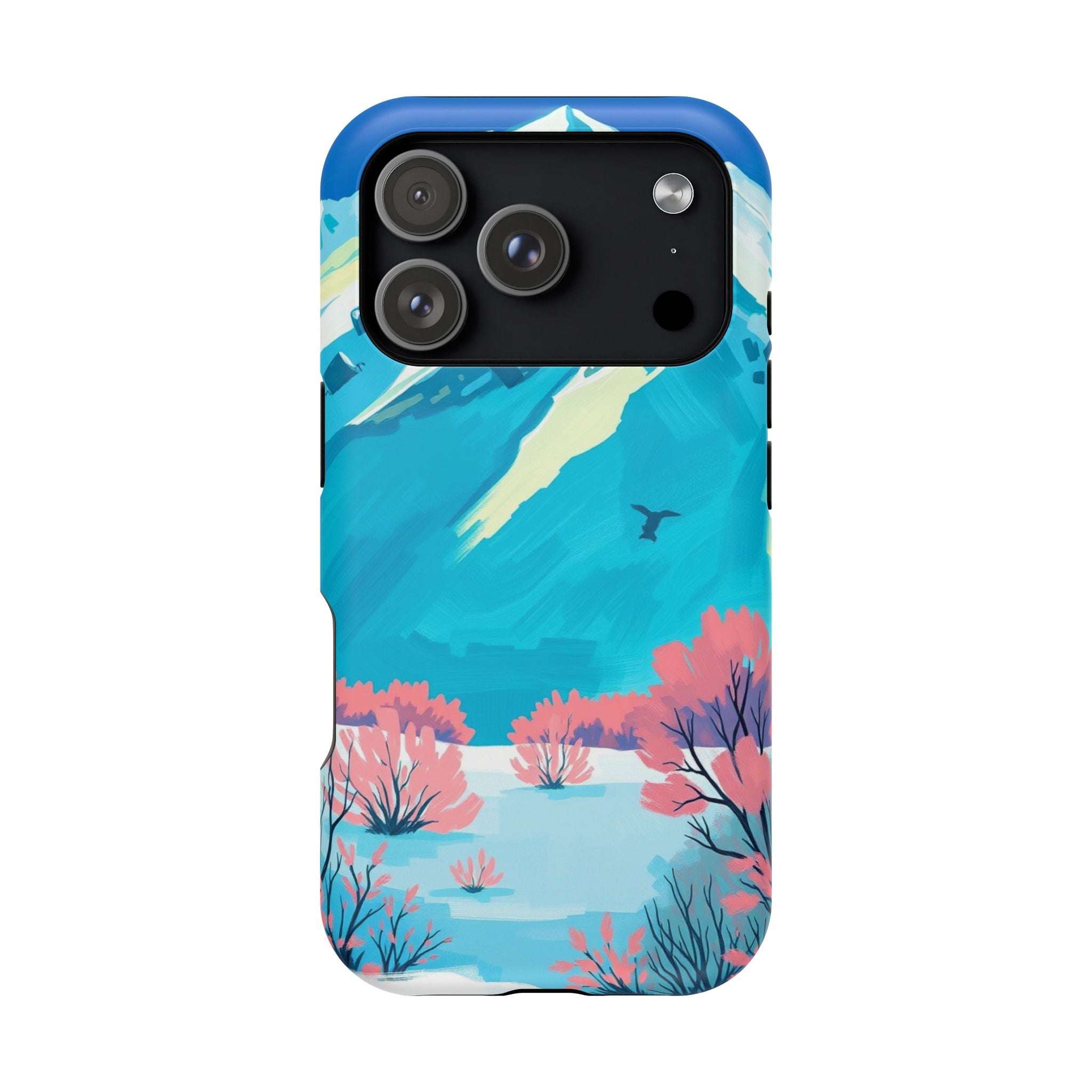 iPhone Snow Field Electric Art Slim Everyday Designer Case · iPhone Case