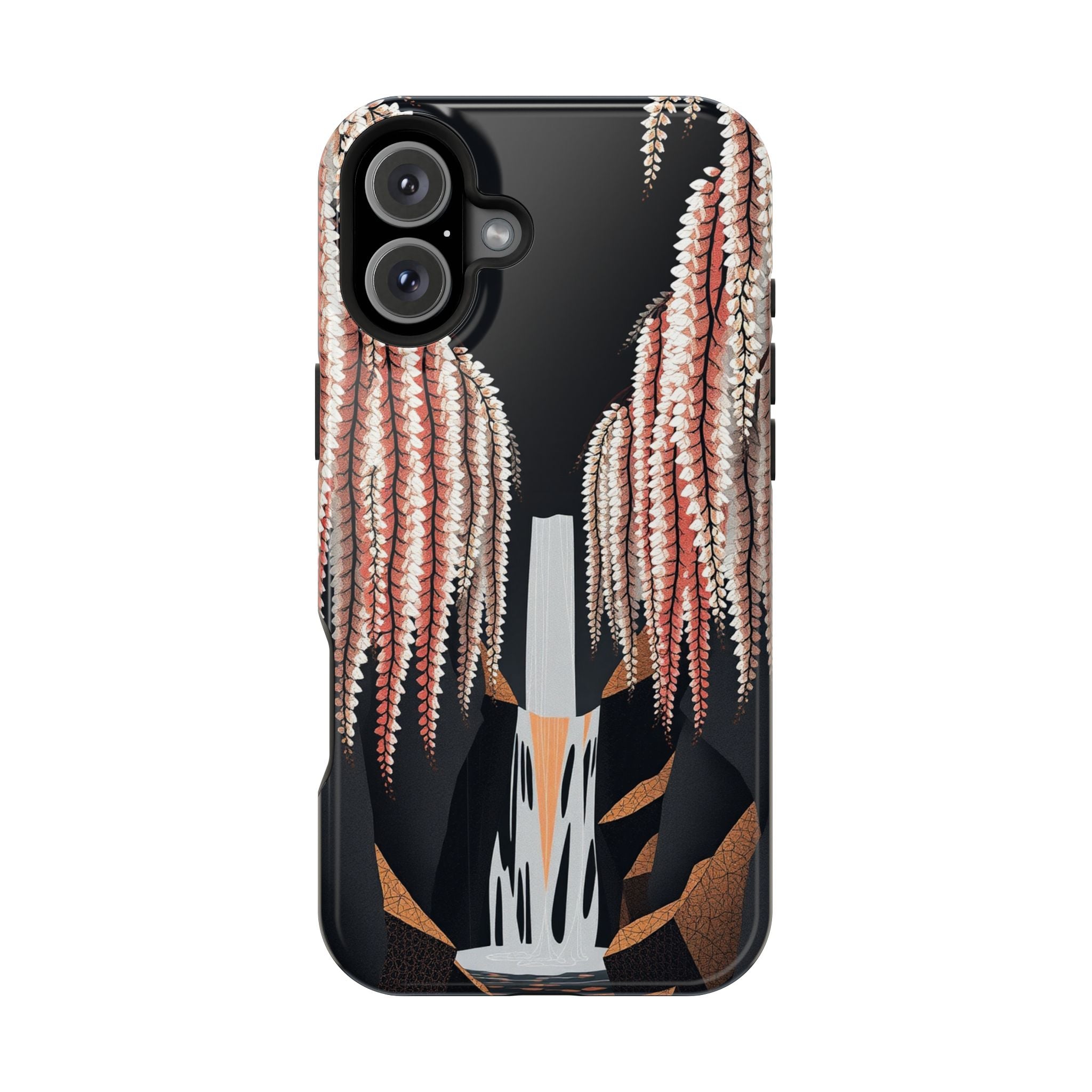 iPhone Earthy Wisteria Cascade Design Slim Everyday iPhone 10 Designer · iPhone