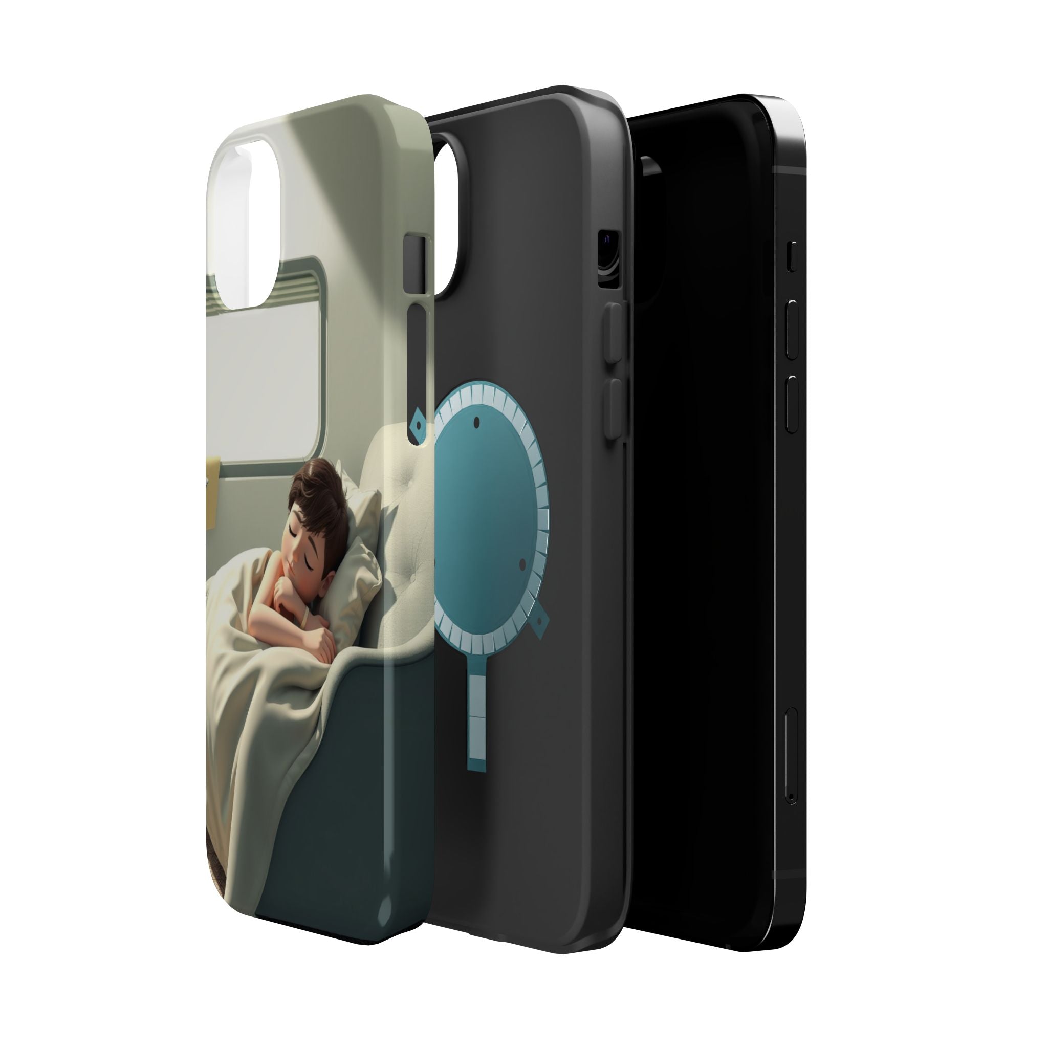 iPhone Serene Do Not Disturb: Napping Design Slim Everyday Designer Case · iPhon