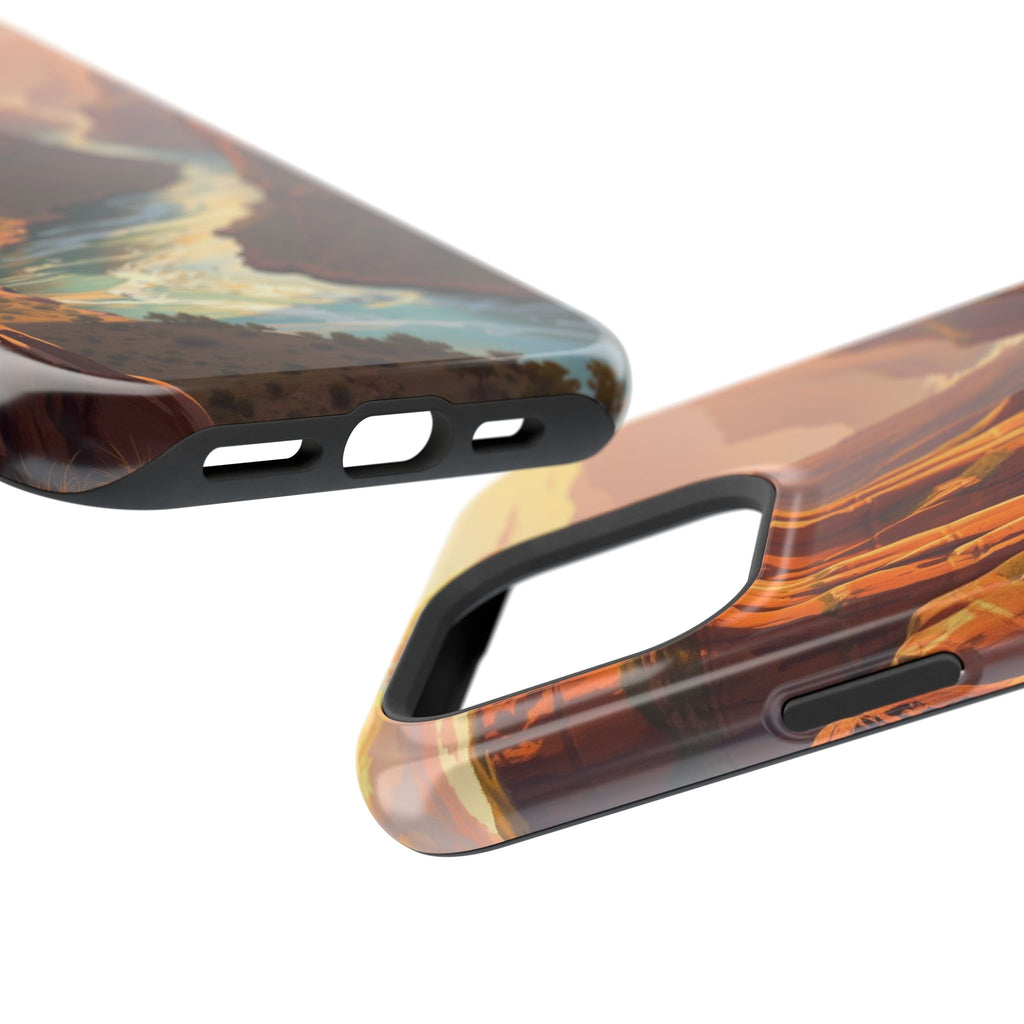 iPhone River Canyon Mystic Art Slim Everyday Designer Case · iPhone Case