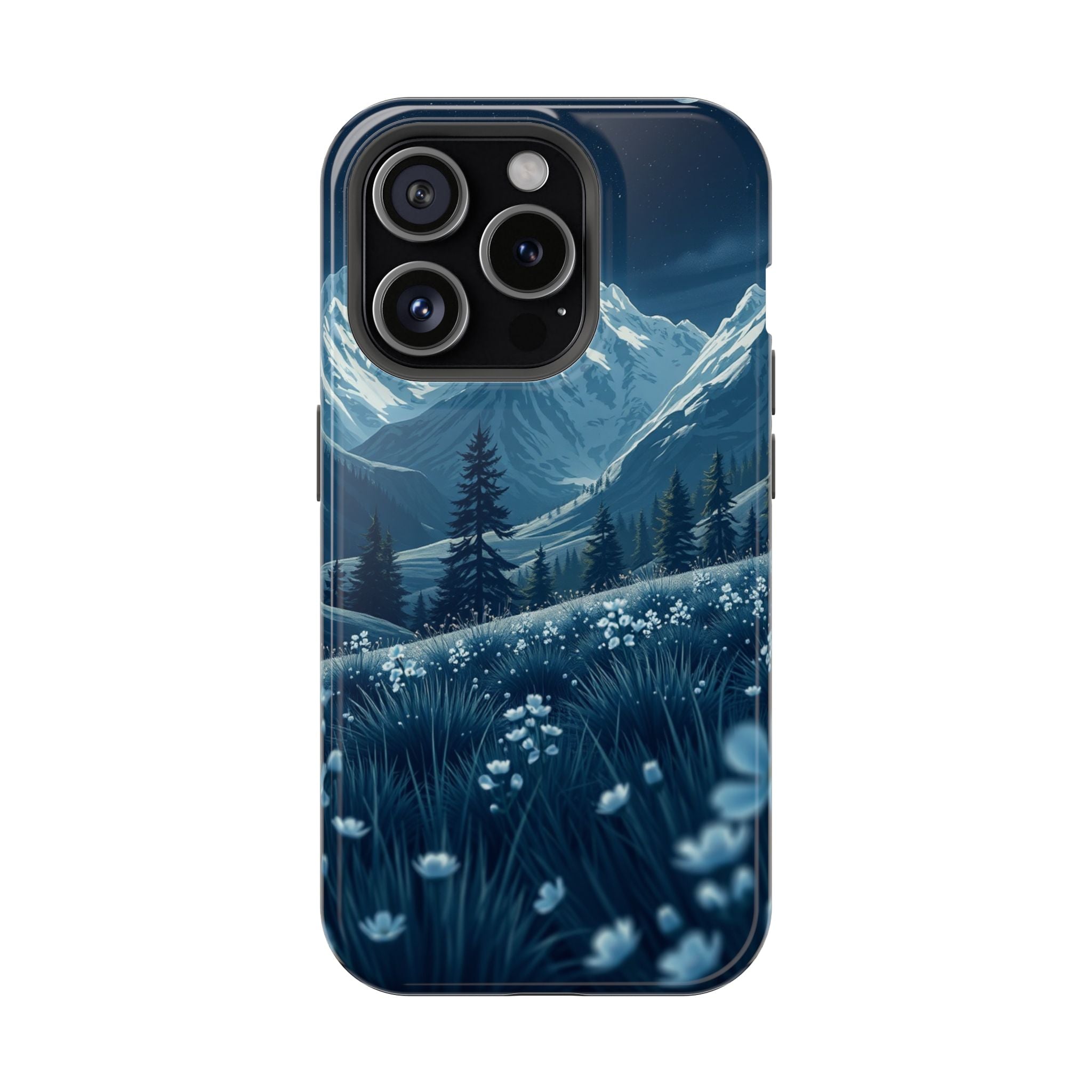 iPhone Dreamy Alpine Meadow Design Bold Modern Everyday Snap Case · iPhone Case