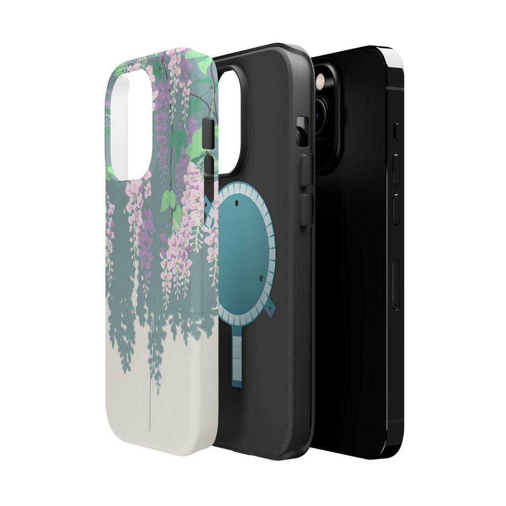 iPhone Dreamy Wisteria Cascade Design Slim Everyday Designer Case · iPhone Case