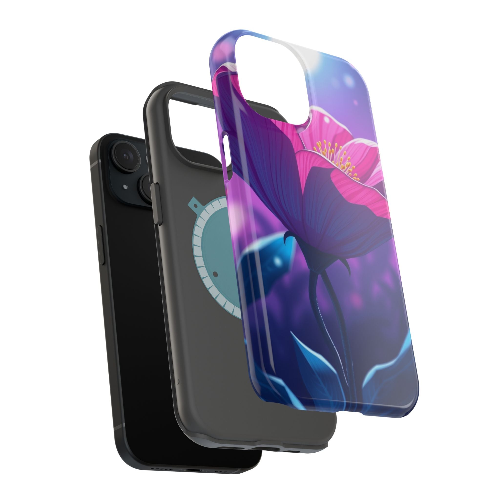 iPhone Night Bloomer Pastel Kawaii Bold Modern Everyday Snap Case · iPhone Case
