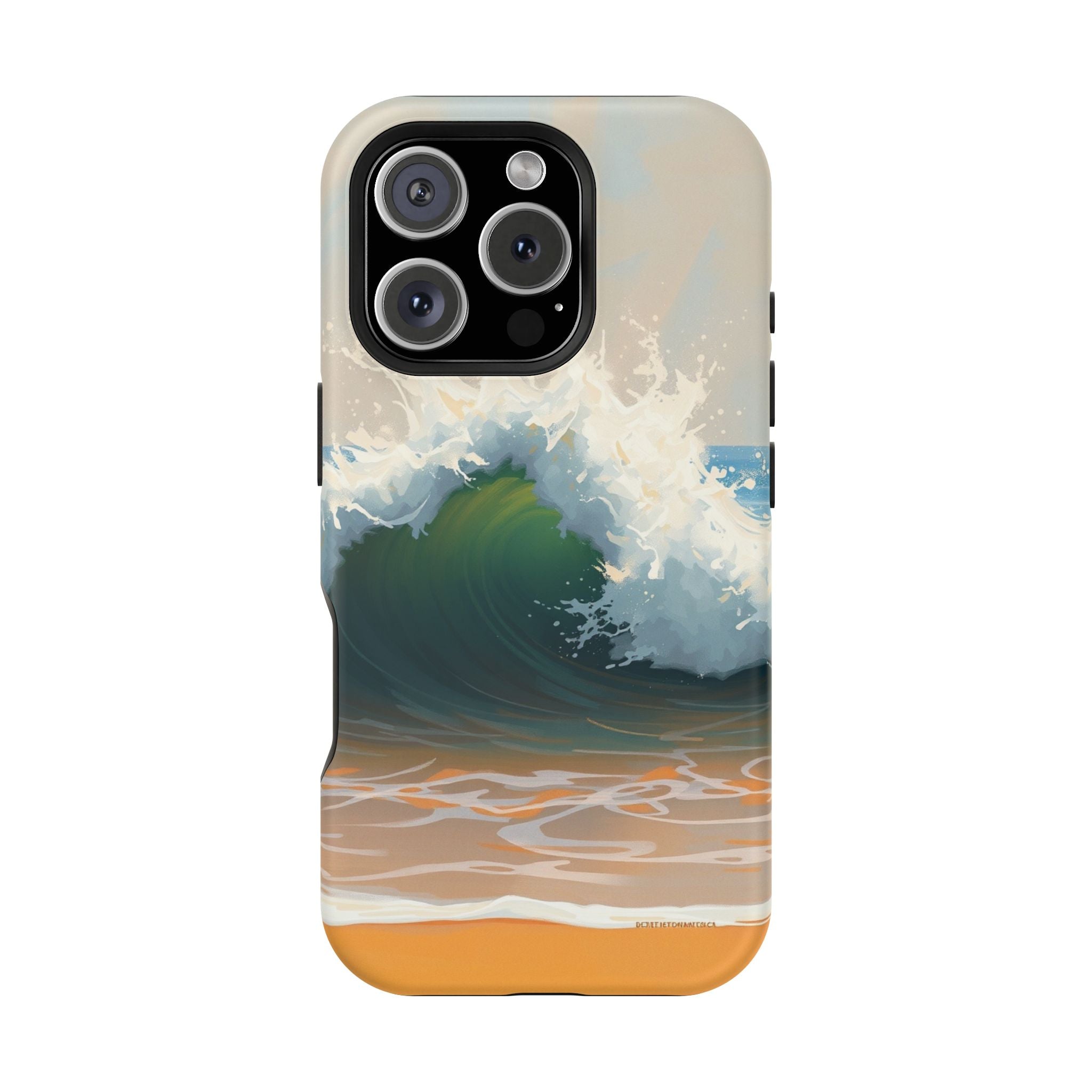 iPhone Radiant Ocean Wave Crash Design Slim Everyday Designer Case · iPhone Case