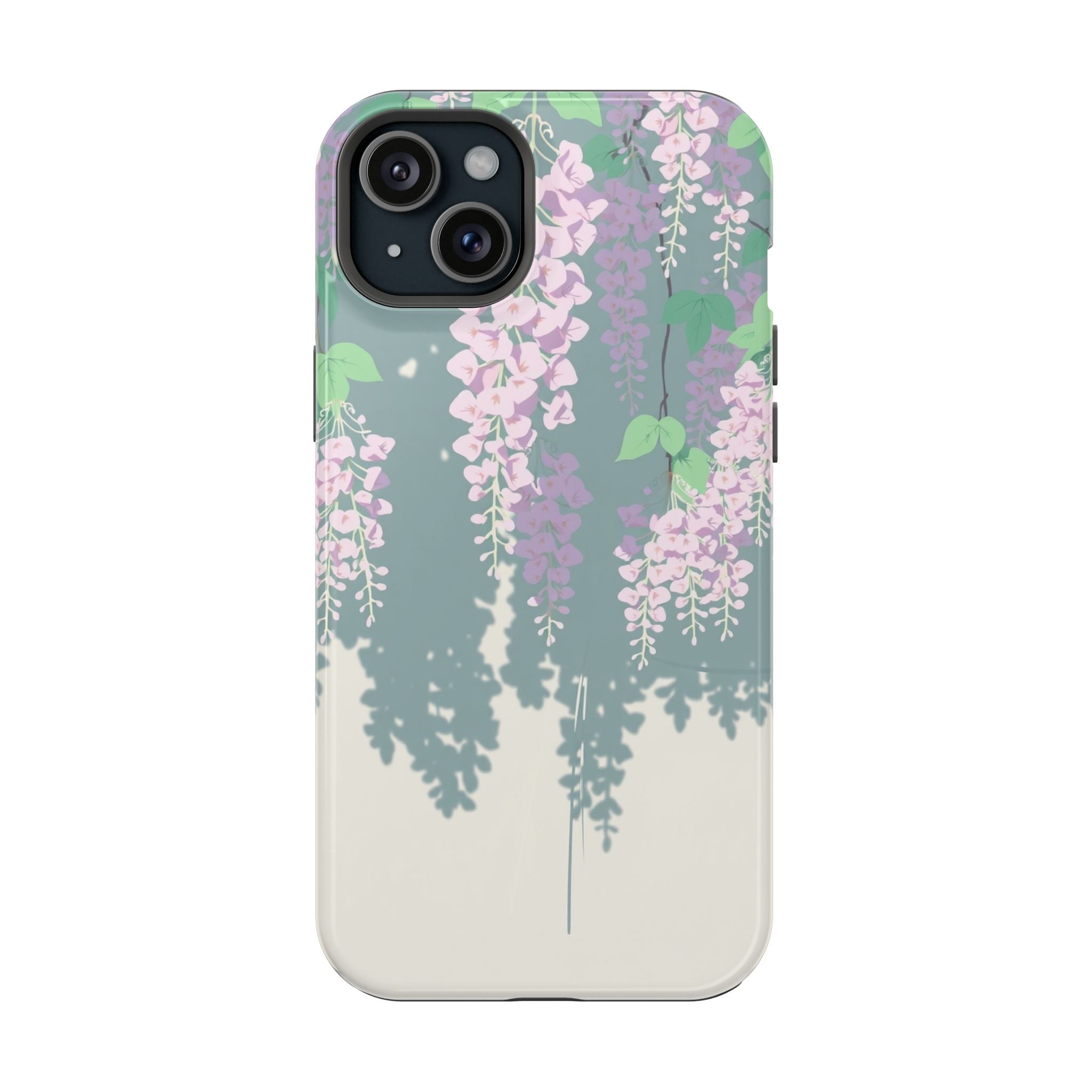 iPhone Dreamy Wisteria Cascade Design Slim Everyday Designer Case · iPhone Case