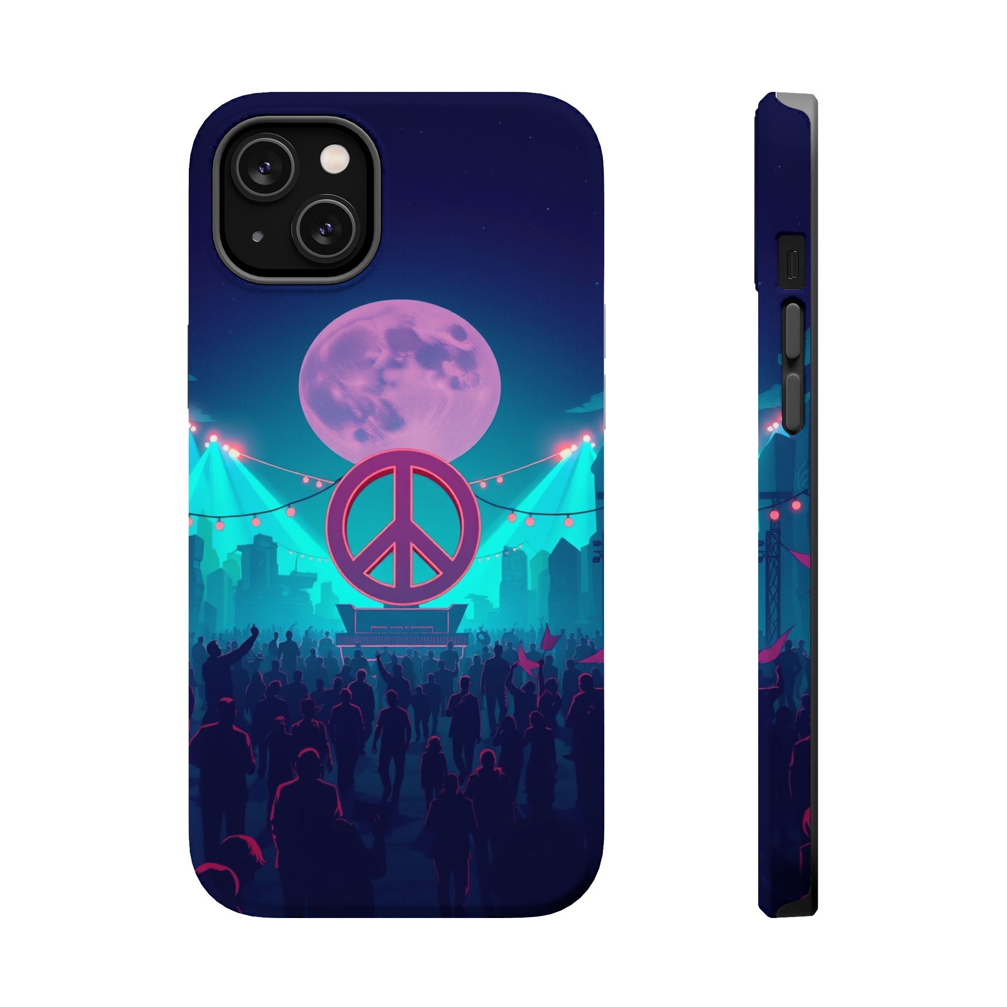 iPhone Woodstock Peace Mystic Art Bold Modern Everyday Snap Case · iPhone Case