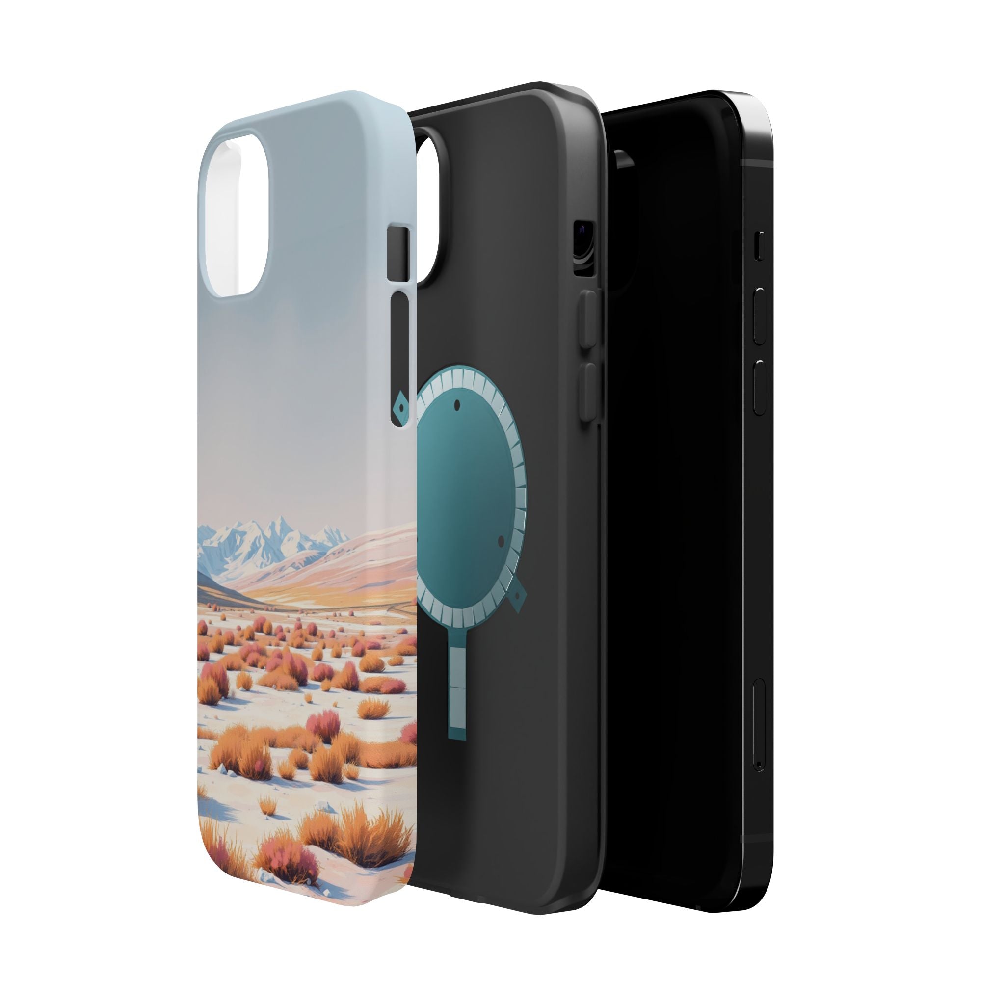 iPhone Vibrant Arctic Tundra Design Slim Everyday Designer Case · iPhone Case