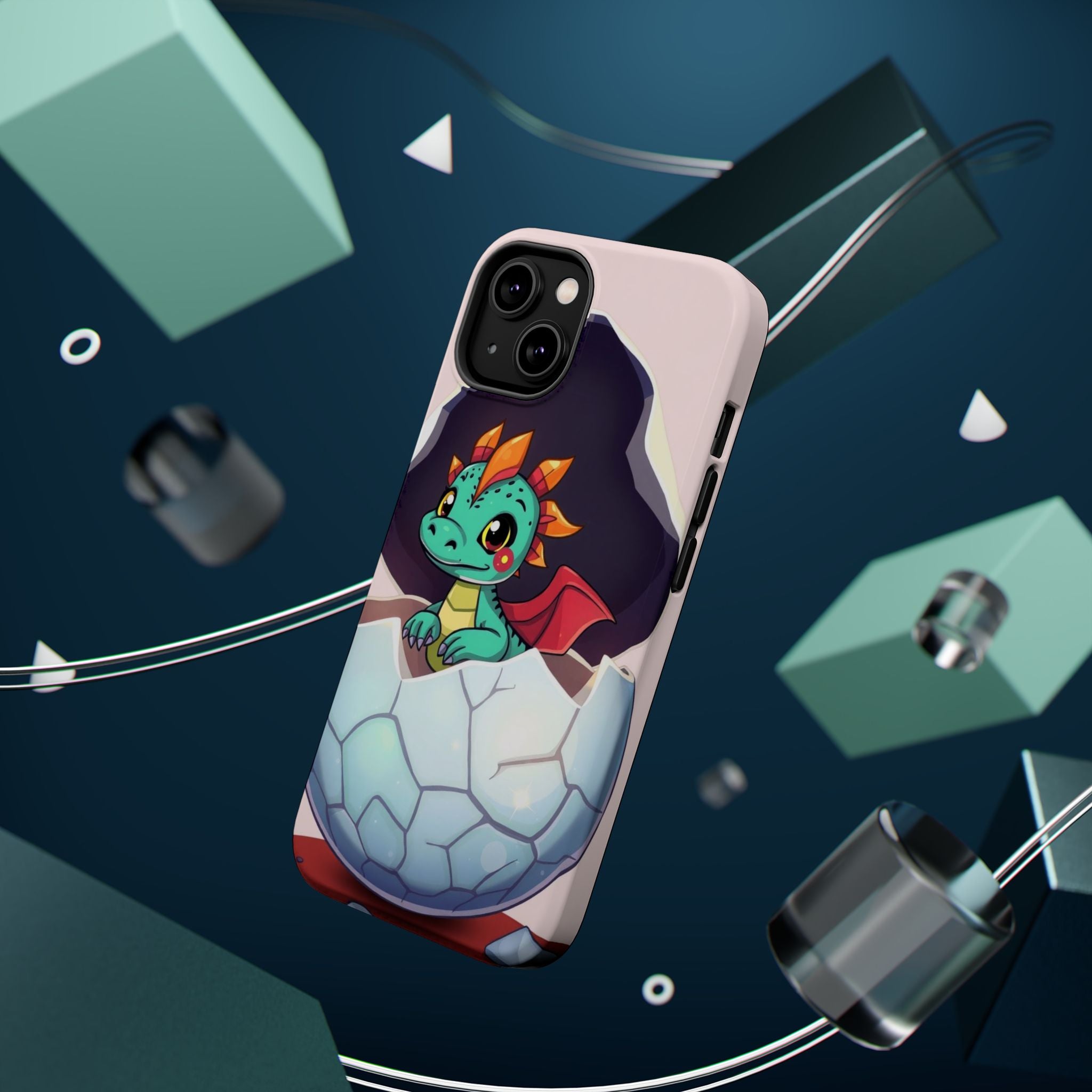 iPhone Dragon Hatching Egg Kids Fun Phone Case Gift Slim Snap Case · iPhone Case