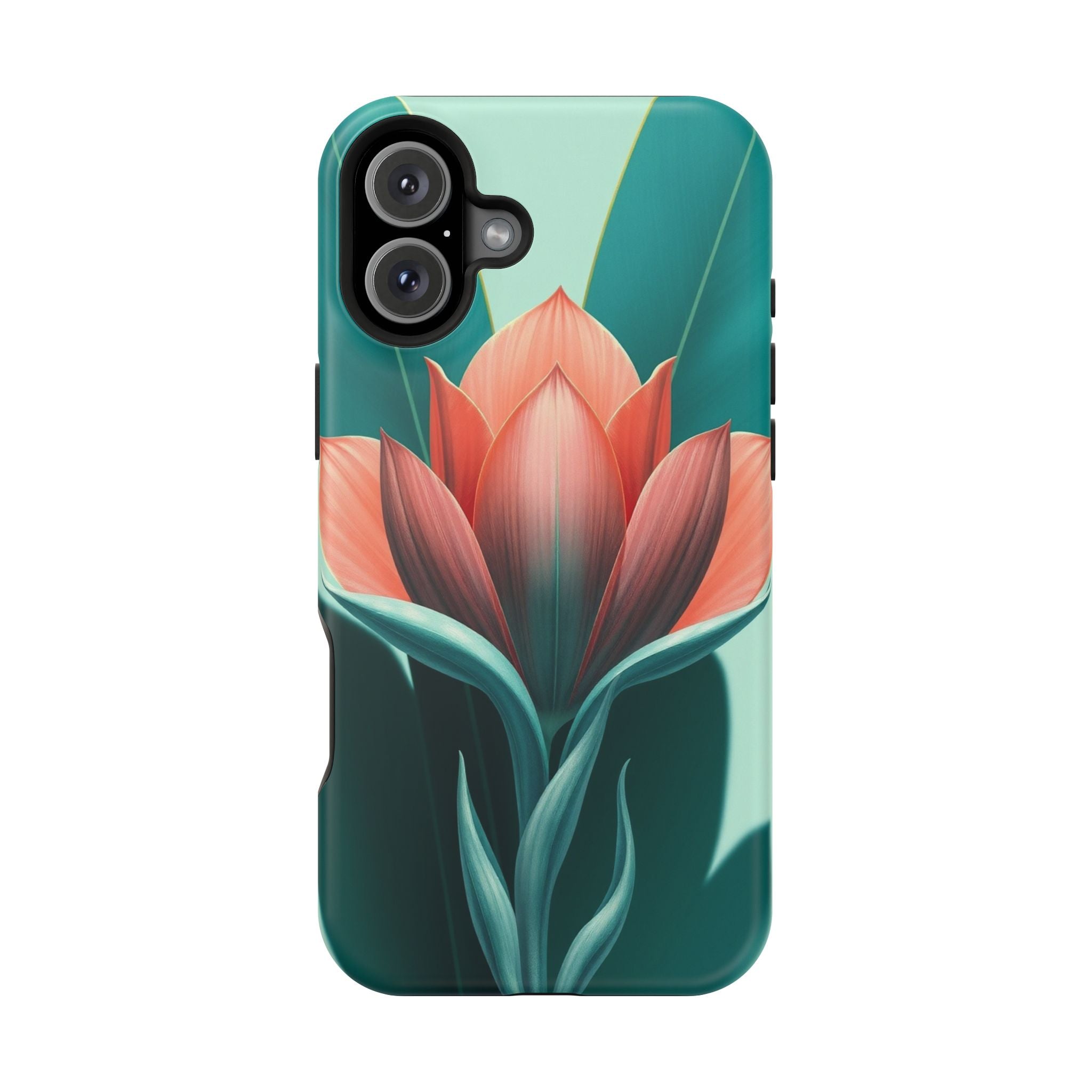 iPhone Dreamy Botanical Illustration Design Soft iPhone 14 Finish · iPhone Case
