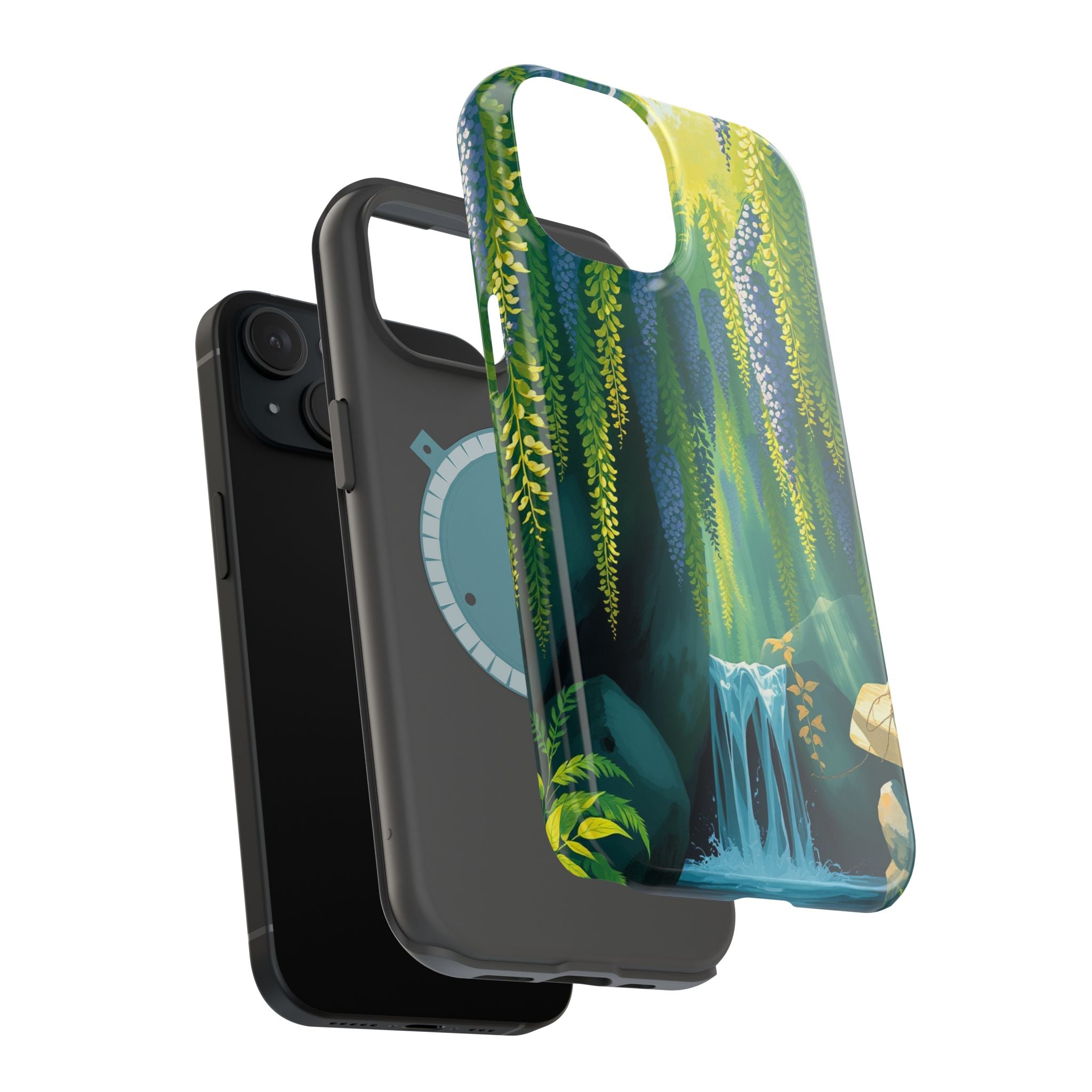 iPhone Wisteria Cascade Mystic Art Bold Modern Everyday Snap Case · iPhone Case
