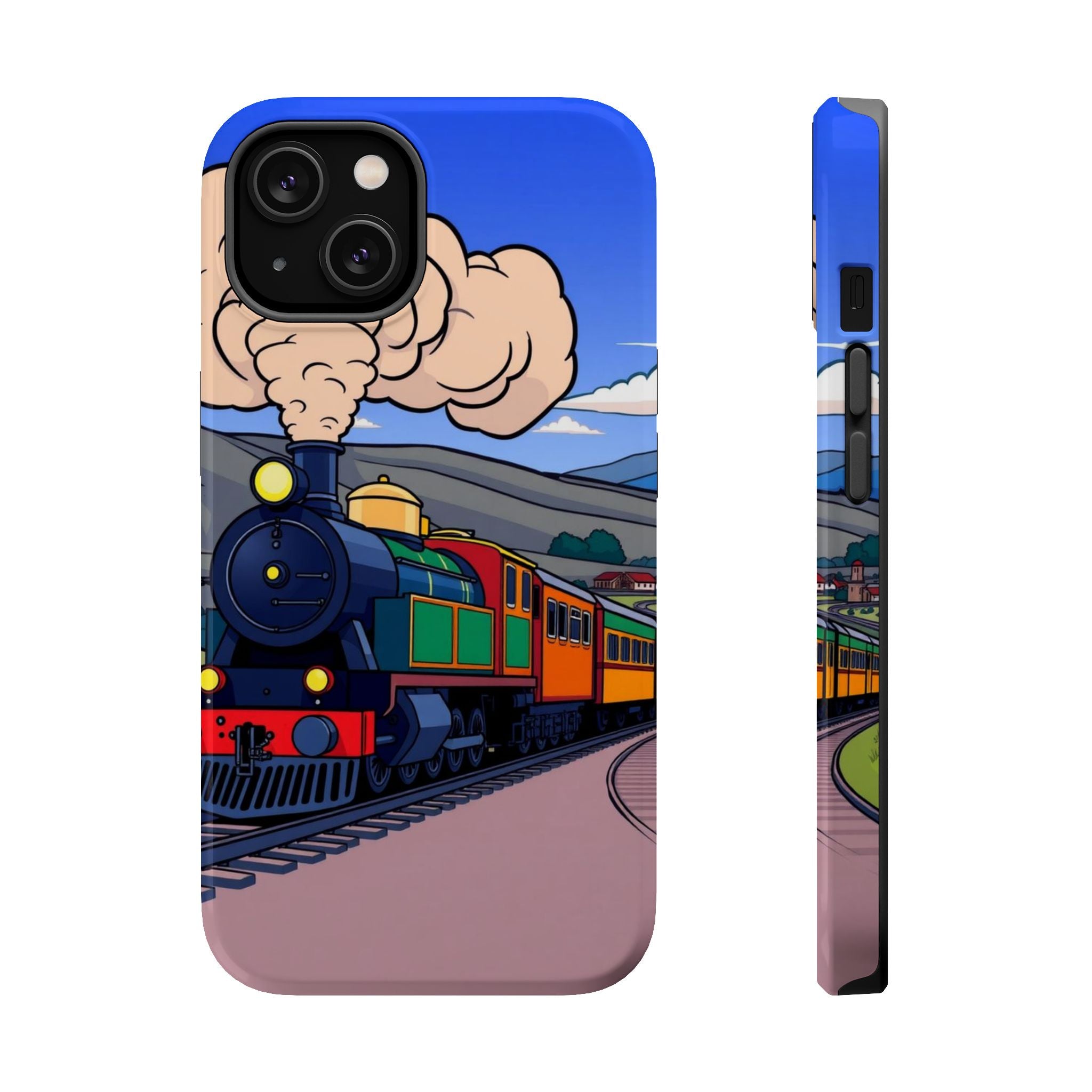 iPhone Steam Locomotive Puff Kids Fun iPhone Phone Case Gift Slim · iPhone Case