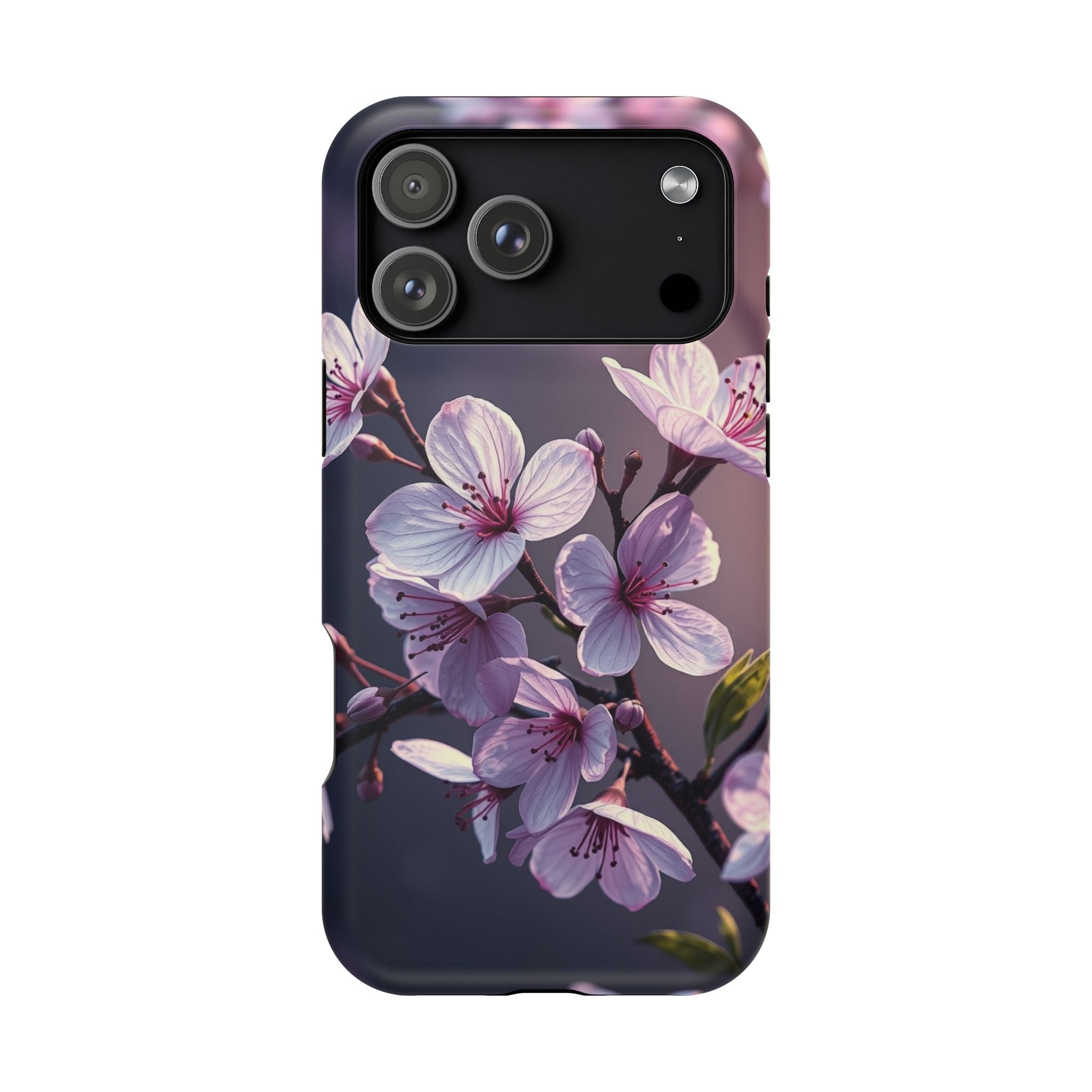 iPhone Cherry Blossom Enchanted Art Artistic Everyday Cas Slim Snap Case · iPhon