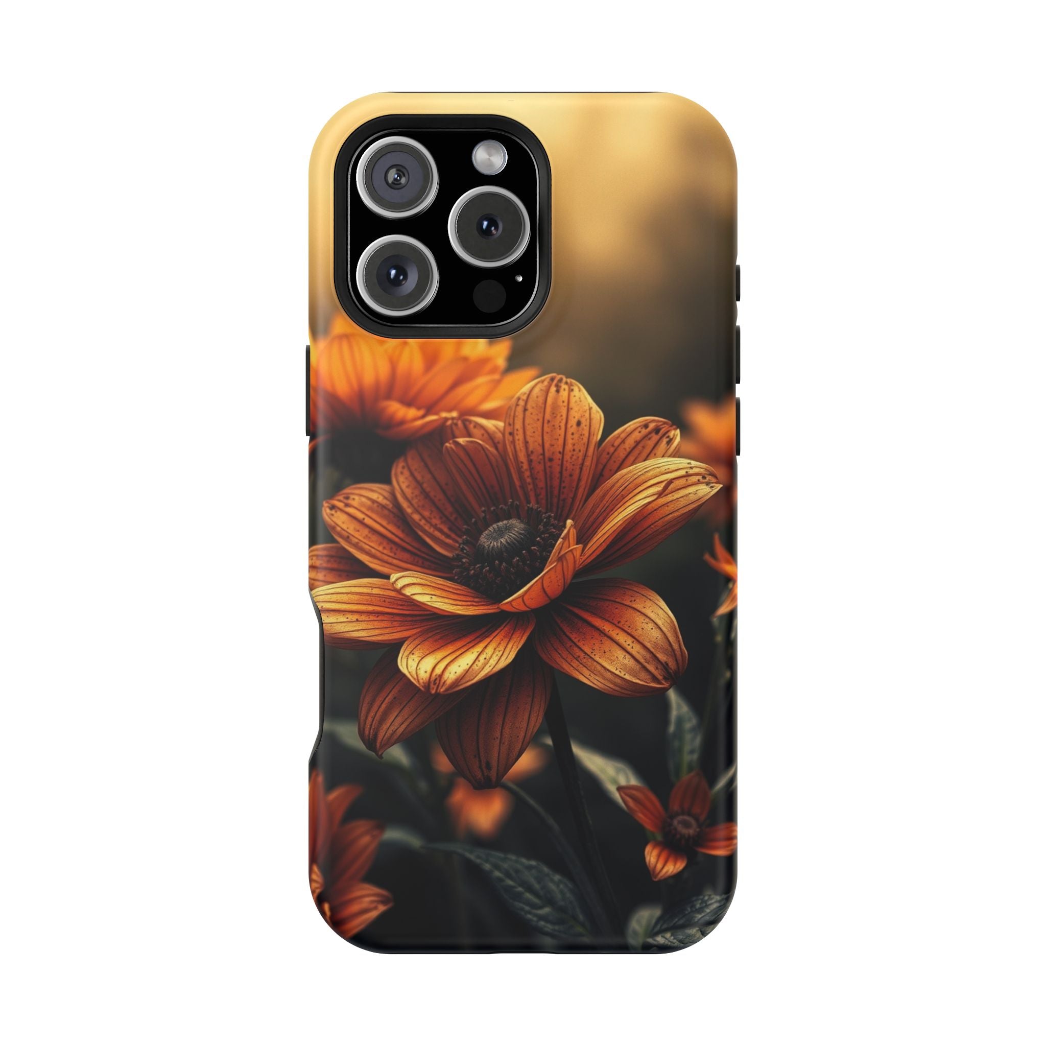 iPhone Radiant Floral Ombre Design Bold Modern Everyday Snap Case · iPhone Case