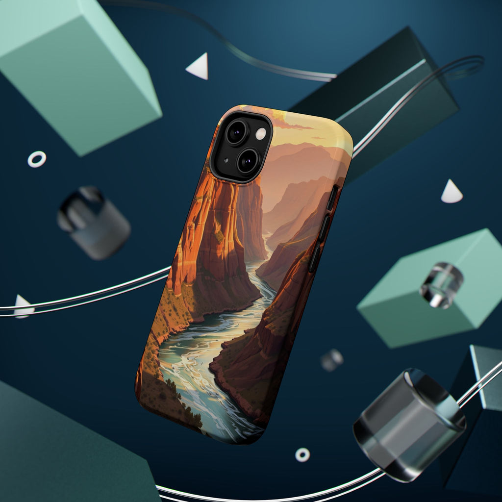 iPhone River Canyon Mystic Art Slim Everyday Designer Case · iPhone Case