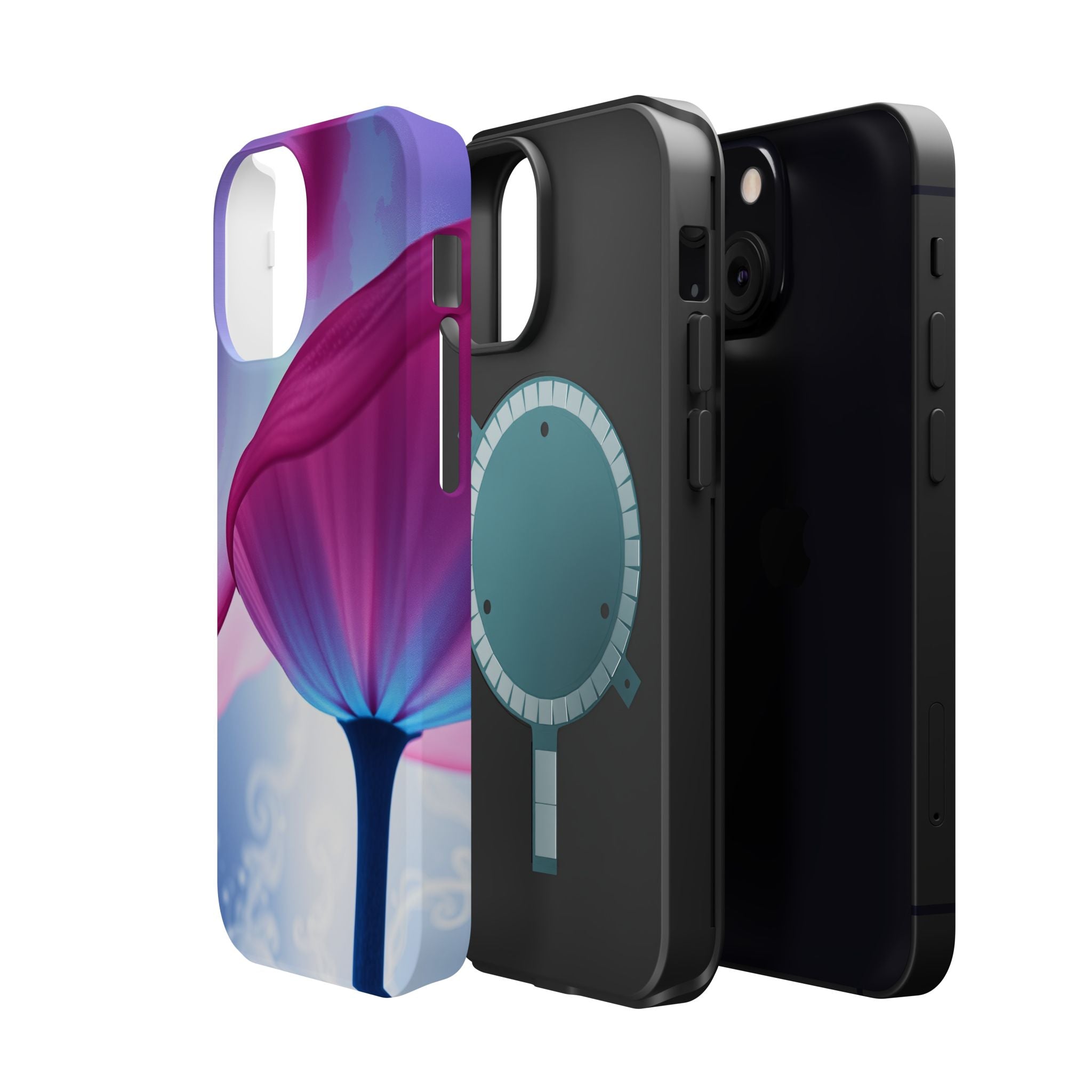 iPhone Petal Storm Vibrant Watercolor Slim Snap Case Ga · iPhone Case