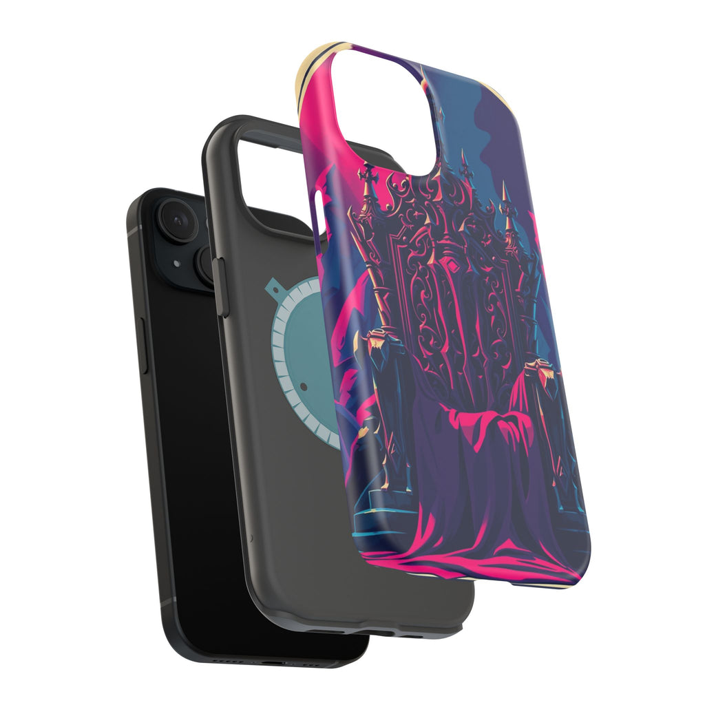 iPhone Lich King Throne Vintage Retro Poster Slim Everyday Designer Case · iPhon