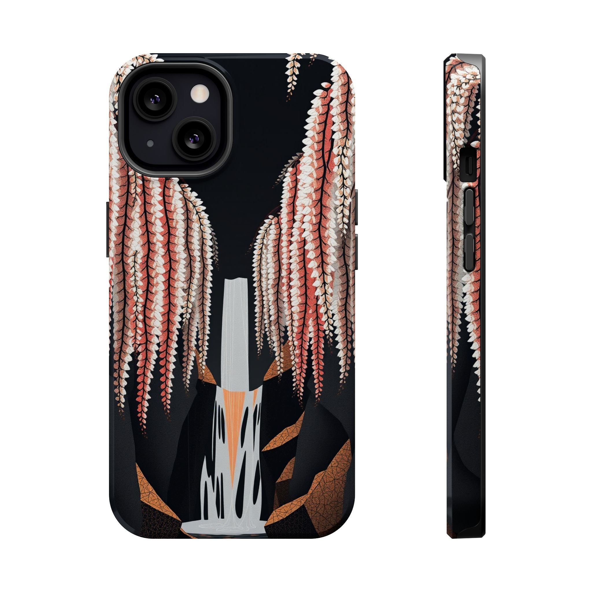 iPhone Earthy Wisteria Cascade Design Slim Everyday iPhone 10 Designer · iPhone
