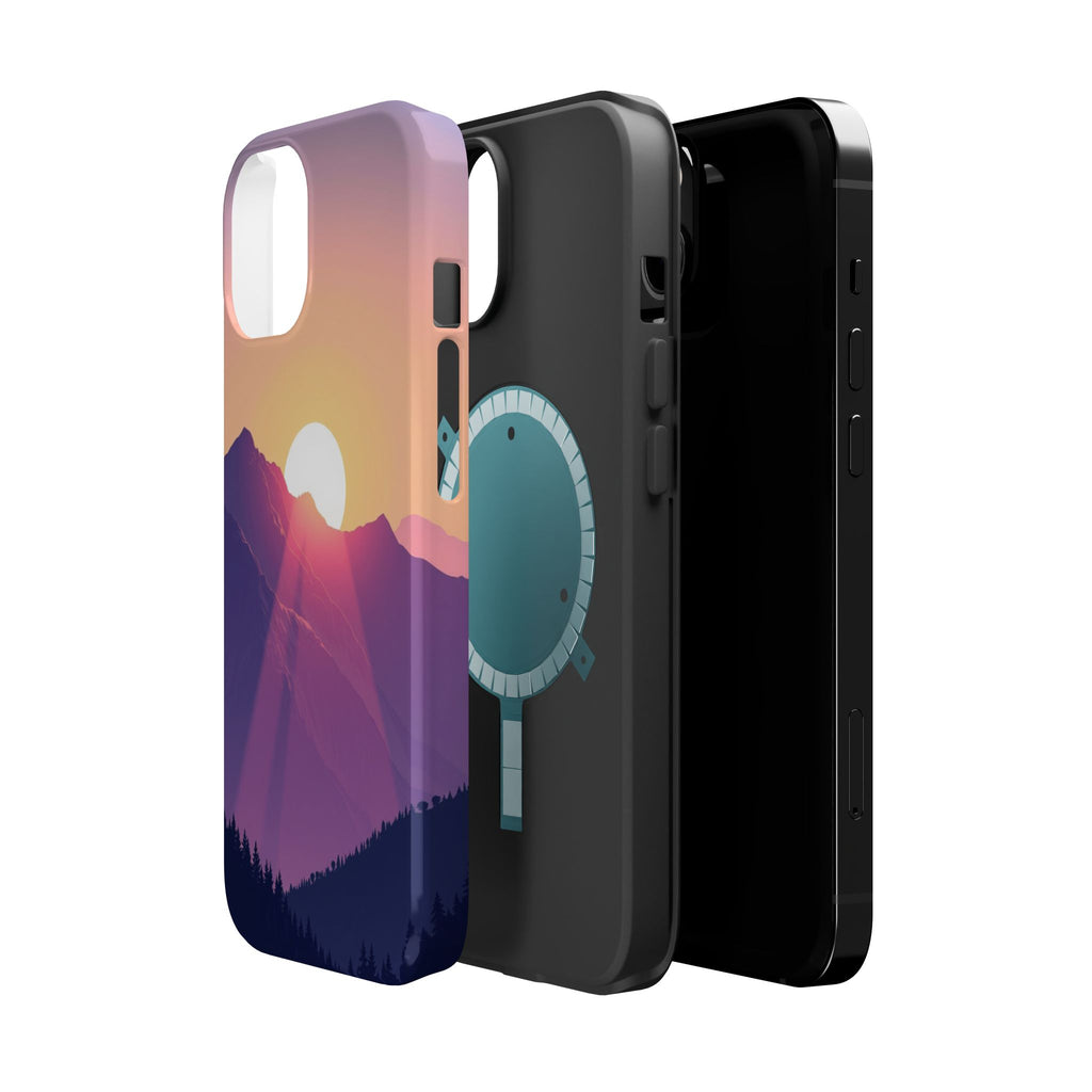 iPhone Lavender And Pearl Mountain at Sunrise Slim iPhone Everyday · iPhone Case