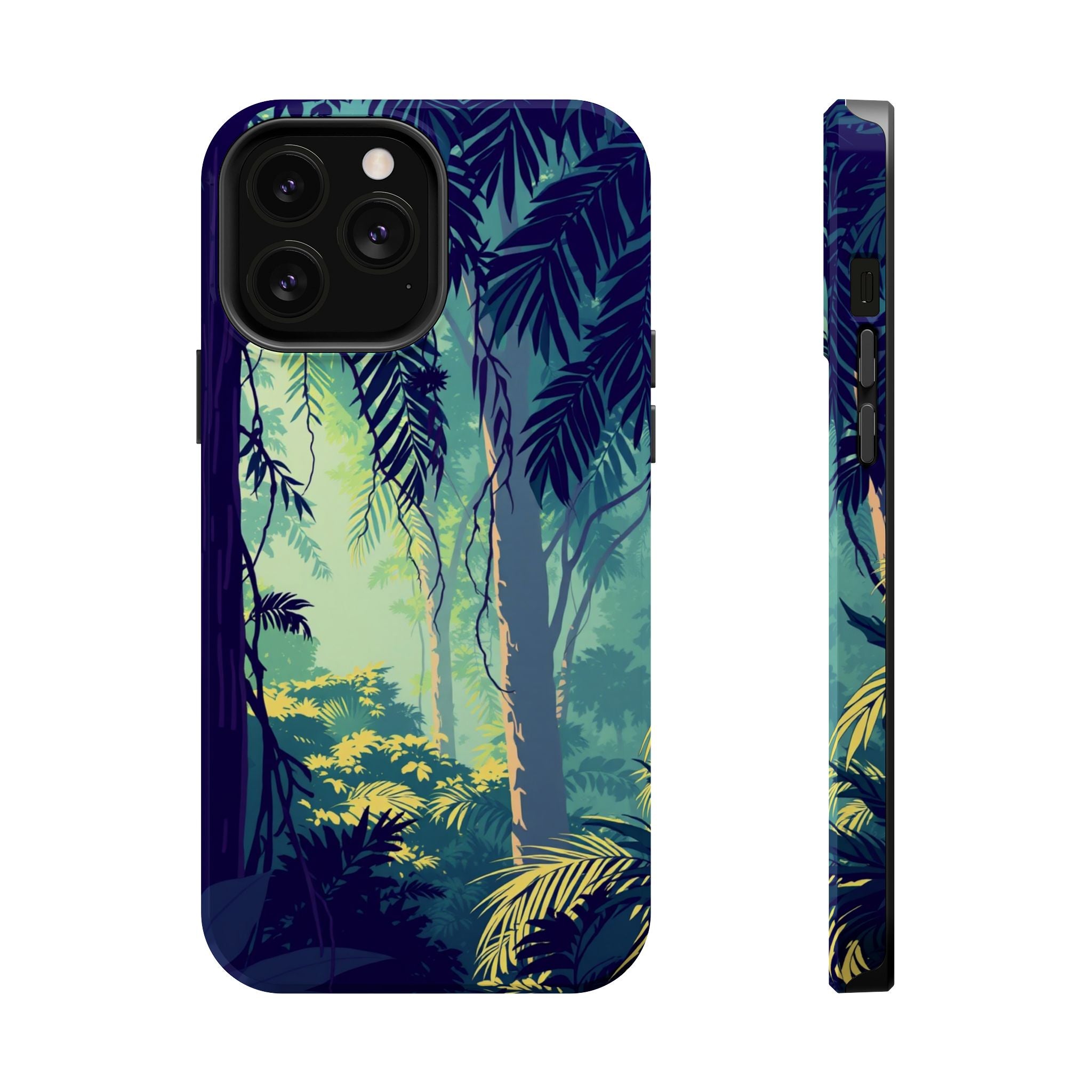iPhone Mint And Blush Rainforest Canopy Slim Everyday iPhone Designer · iPhone C
