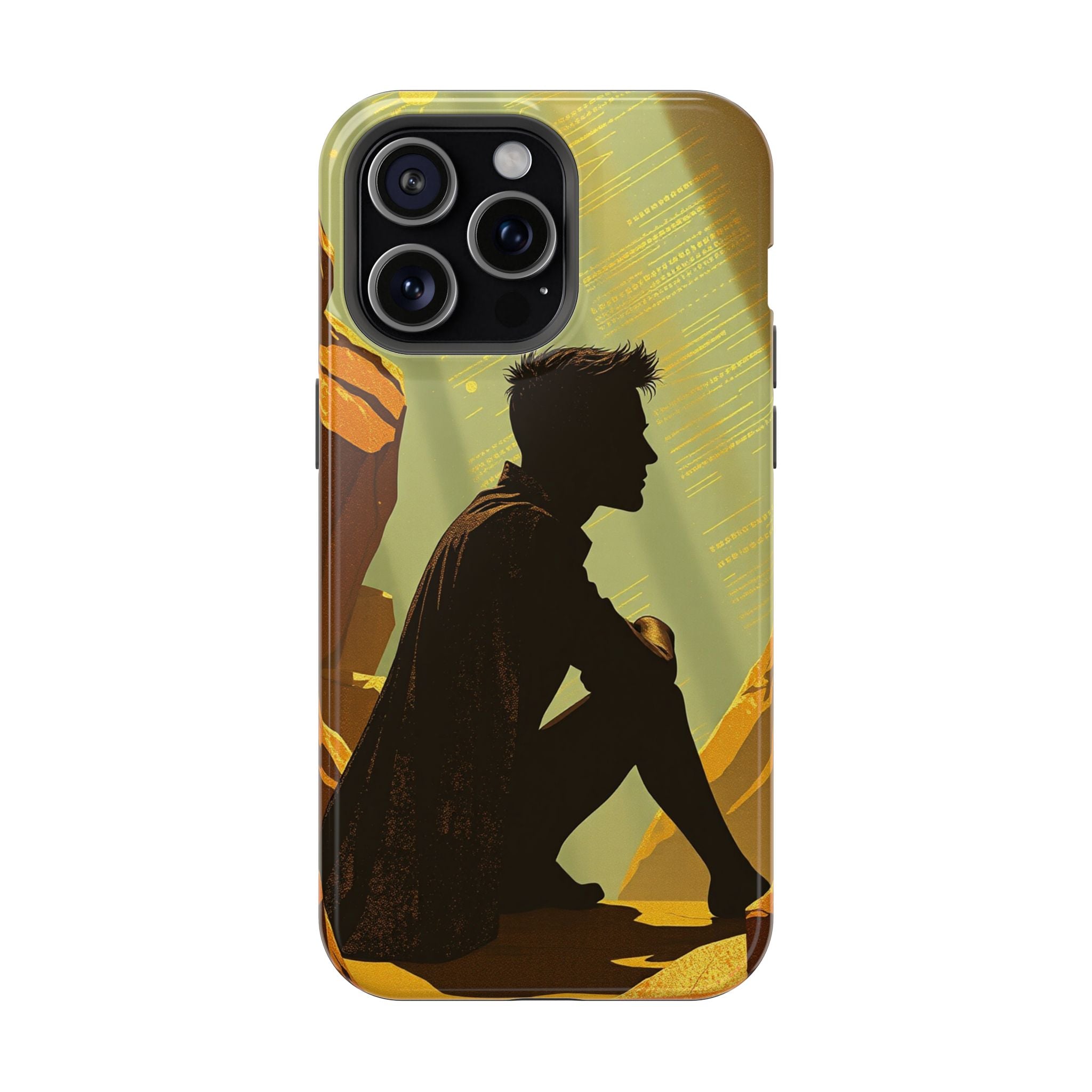iPhone Mustard And Rust Overthinking Again Slim Everyday Designer Case · iPhone