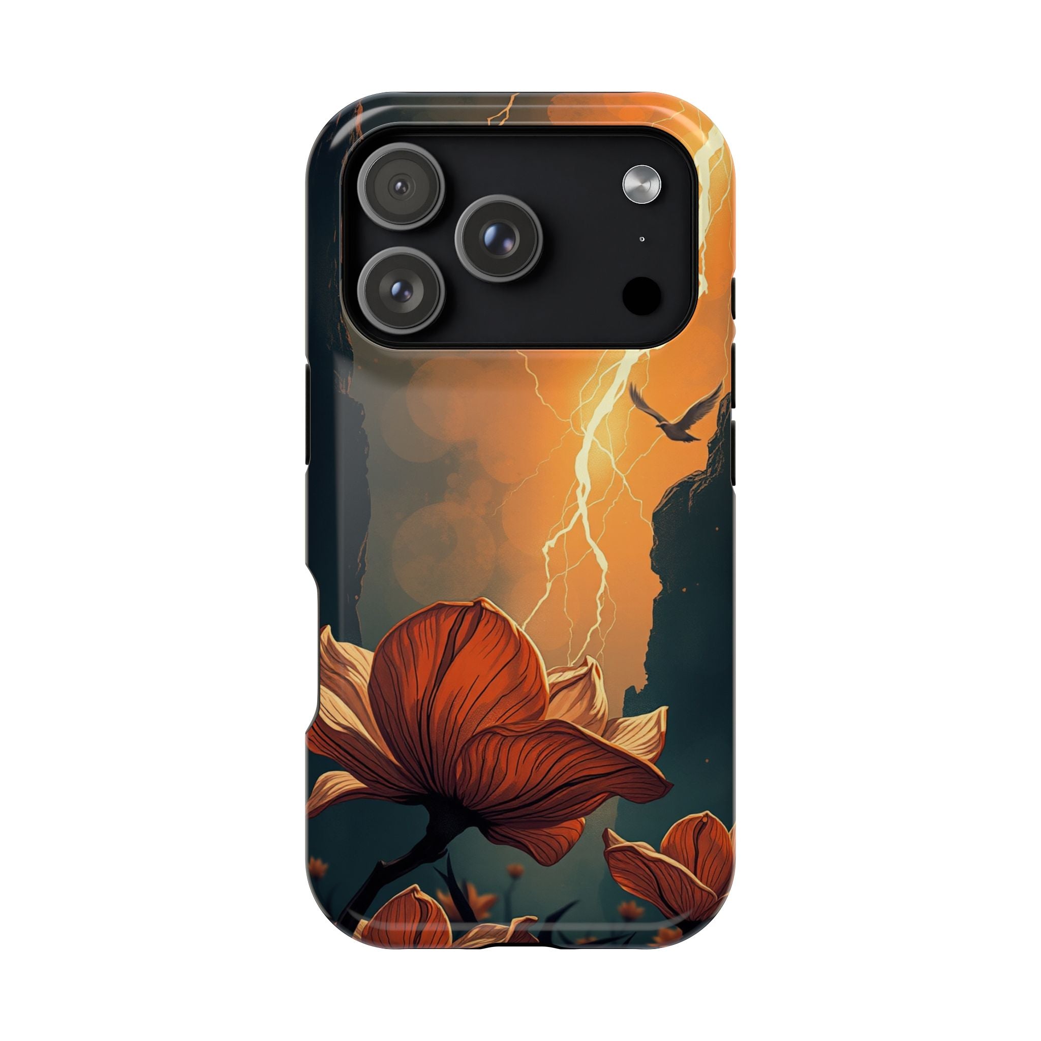 iPhone Vibrant Petal Storm Design Bold Modern Everyday Snap Case · iPhone Case