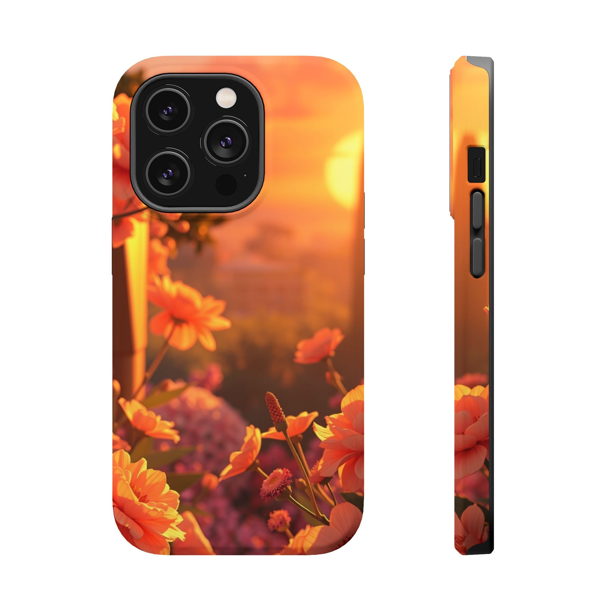 iPhone Garden Party Bloom Electric Art Slim Everyday Designer Case · iPhone Case