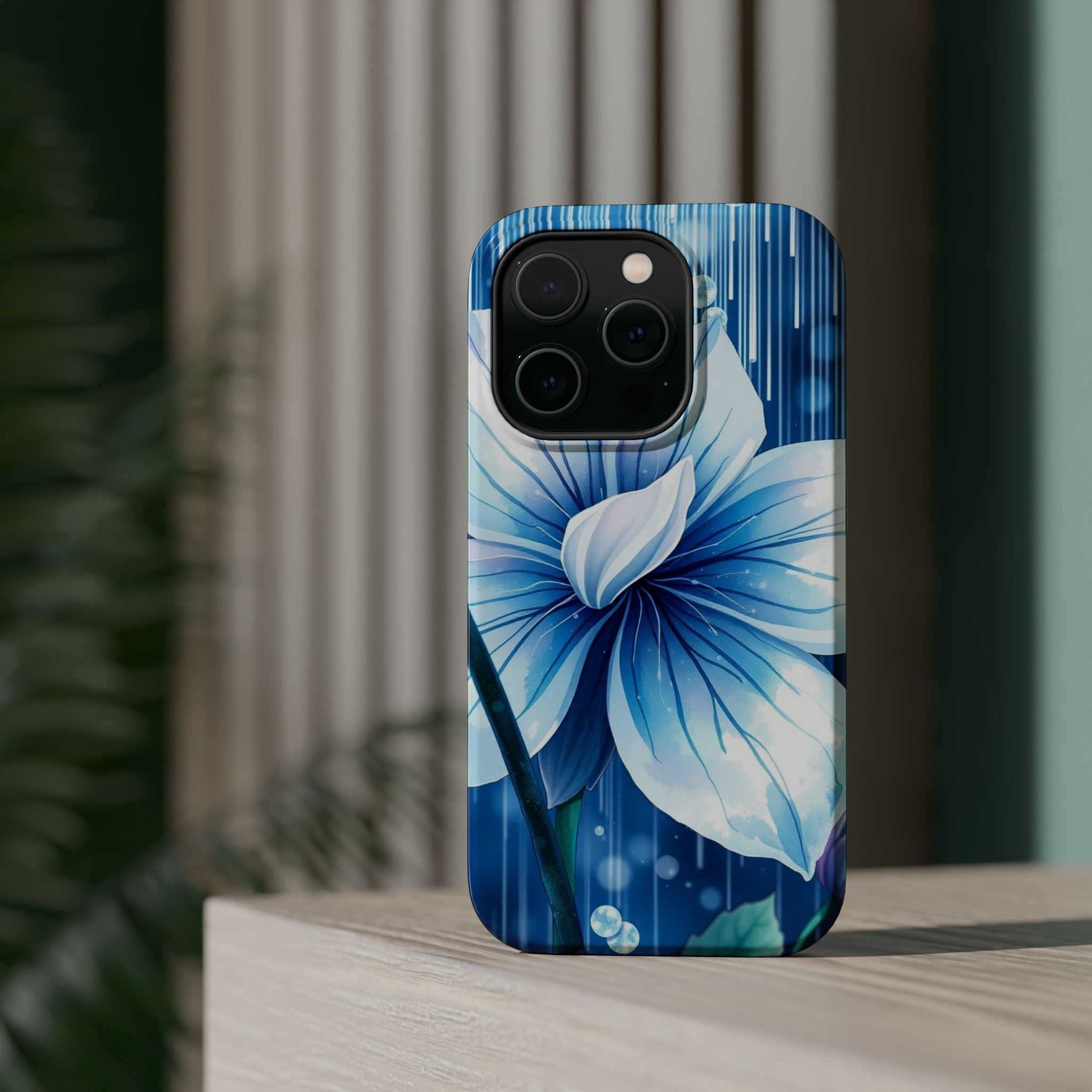 iPhone Spring Shower Bloom Electric Art Slim Everyday Designer Case · iPhone Cas