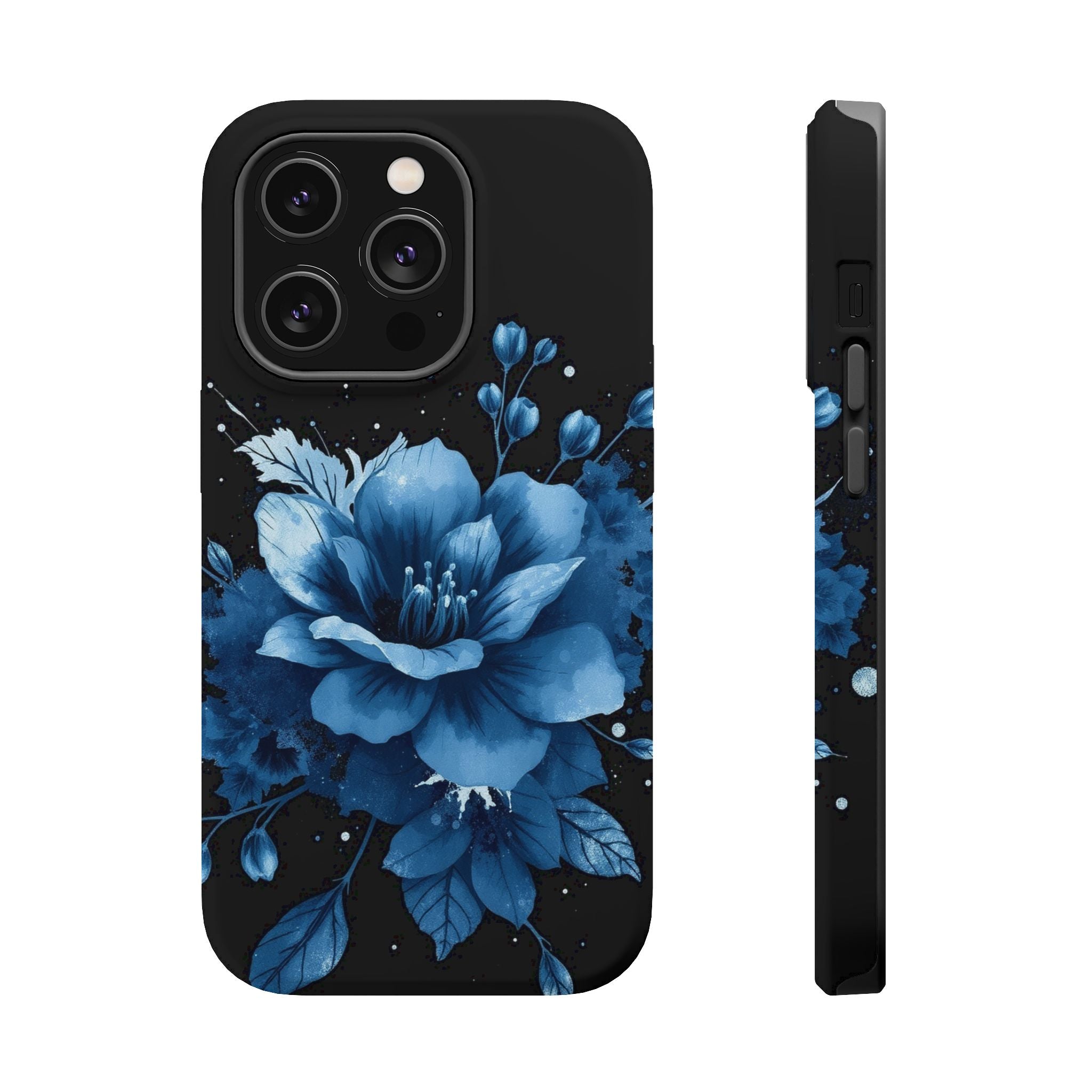 iPhone Serene Floral Watercolor Splash Design Slim Everyday Designer · iPhone Ca