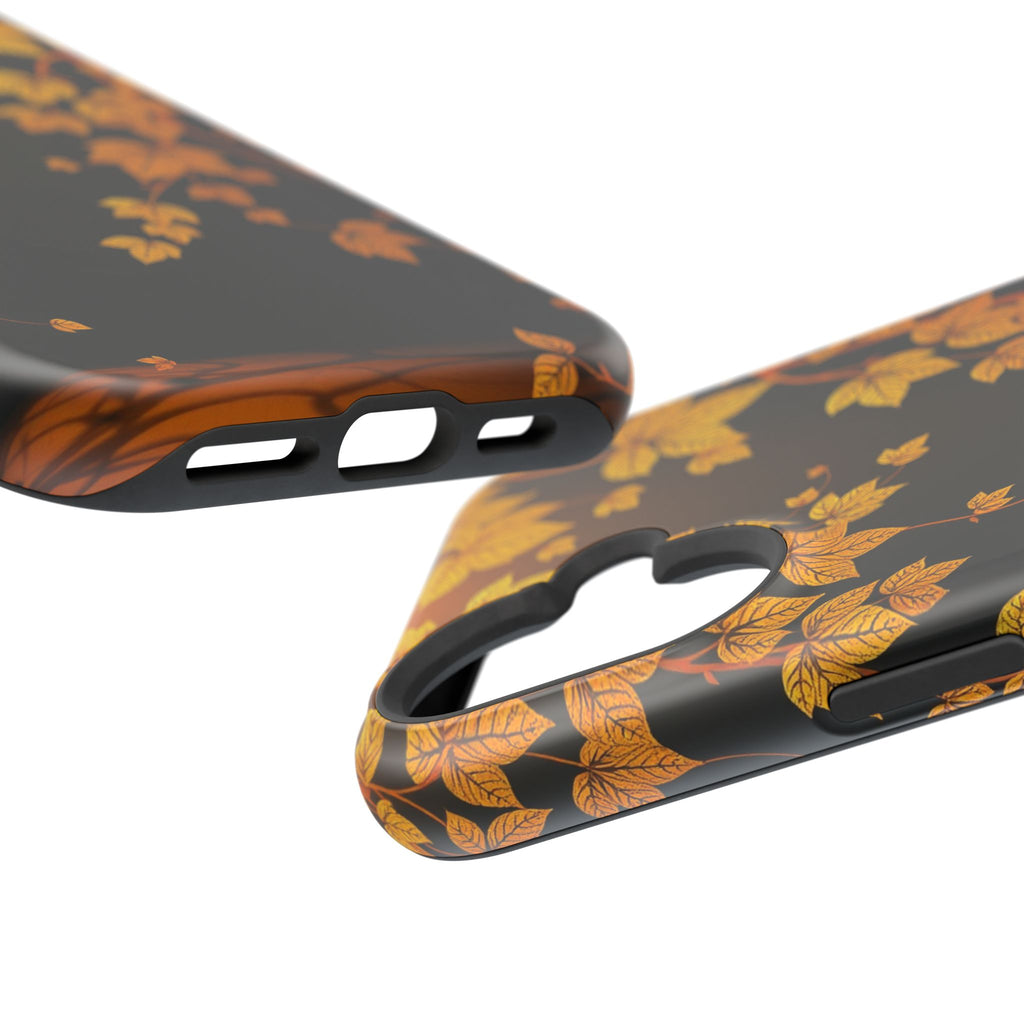 iPhone Mustard And Rust Art Nouveau Vine Slim Everyday iPhone 14 · iPhone Case