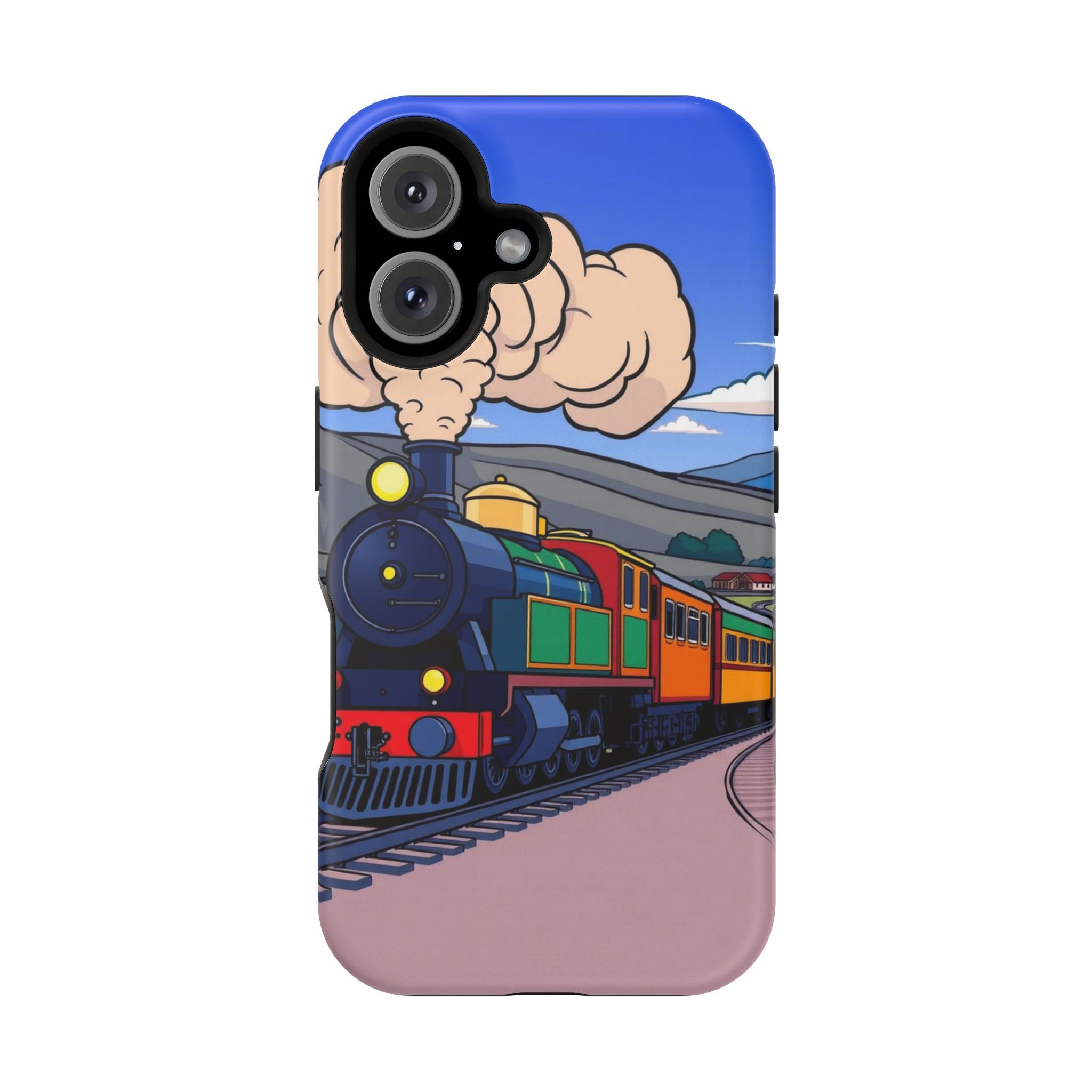 iPhone Steam Locomotive Puff Kids Fun iPhone Phone Case Gift Slim · iPhone Case