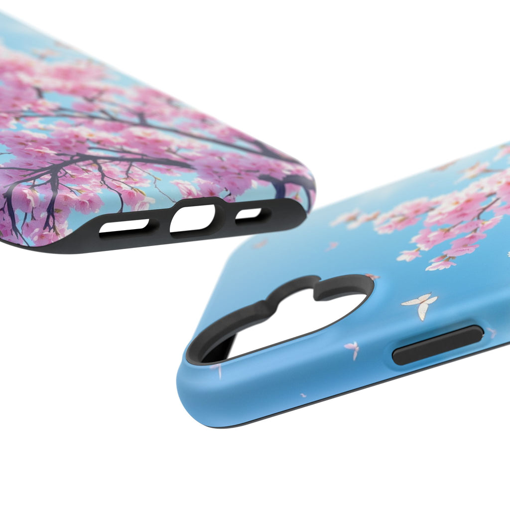 iPhone Cherry Blossom Floral Slim Everyday Designer Case · iPhone Case